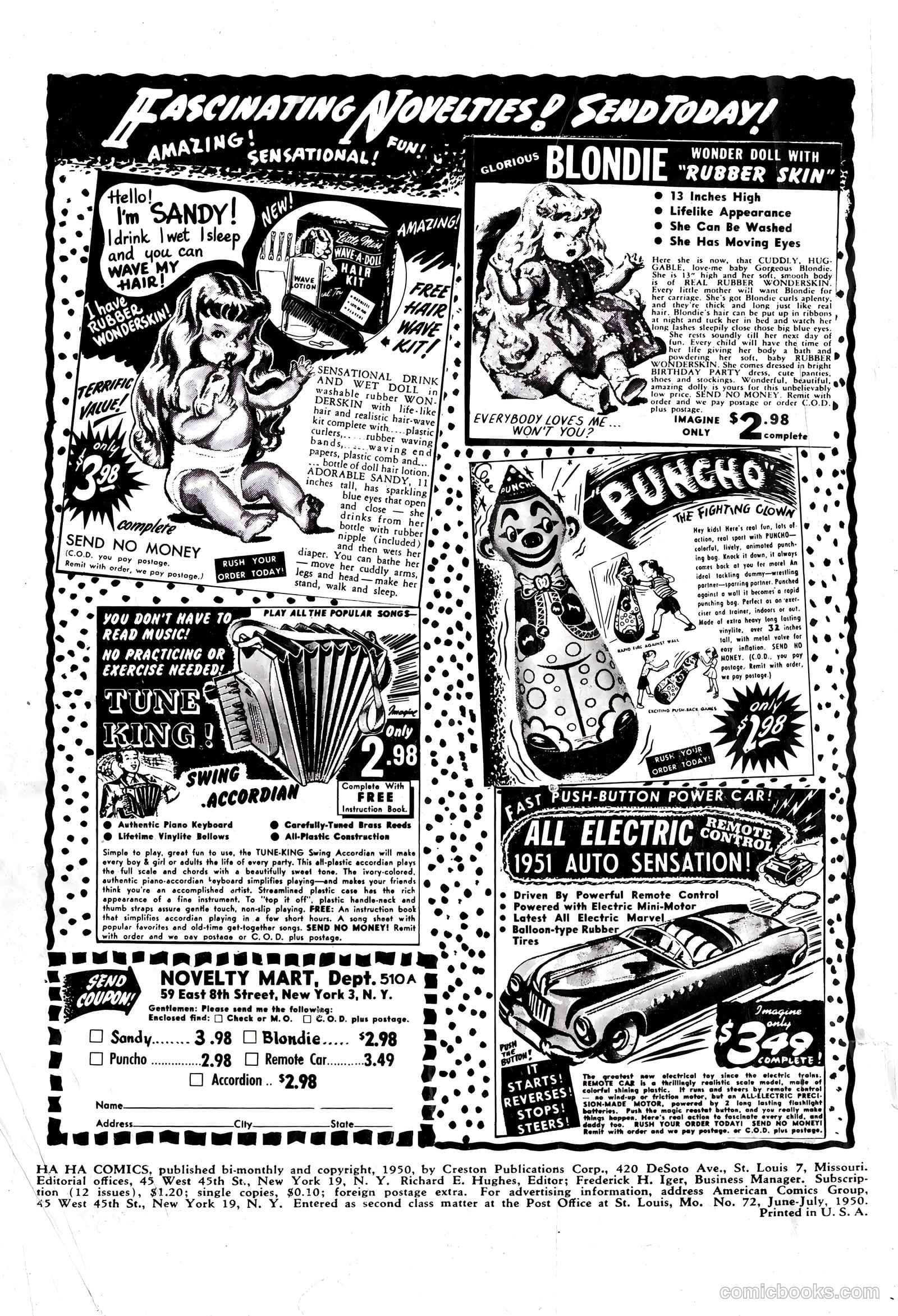 Ha Ha Comics #72 — page 3 of 53