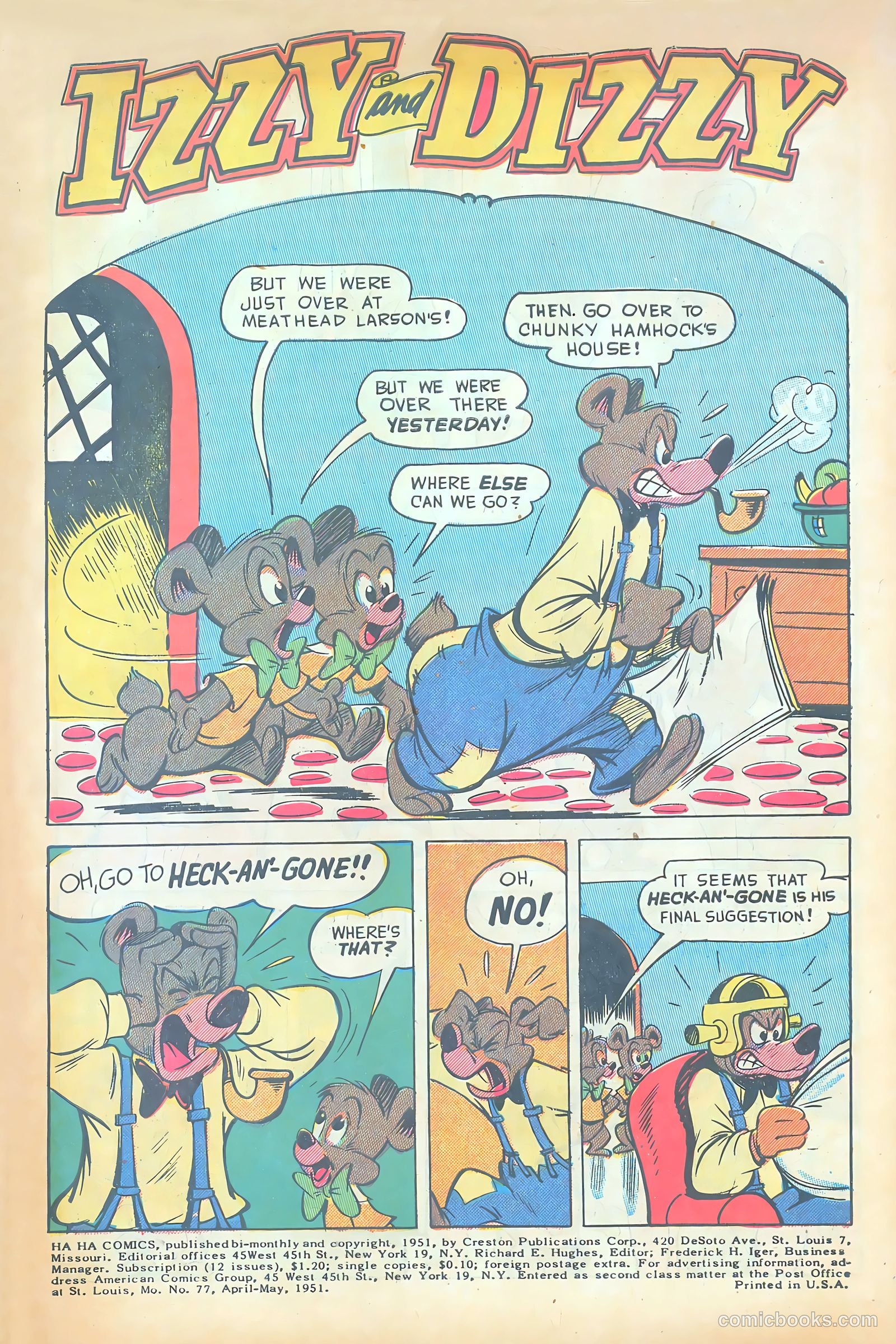 Ha Ha Comics #77 — page 3 of 52