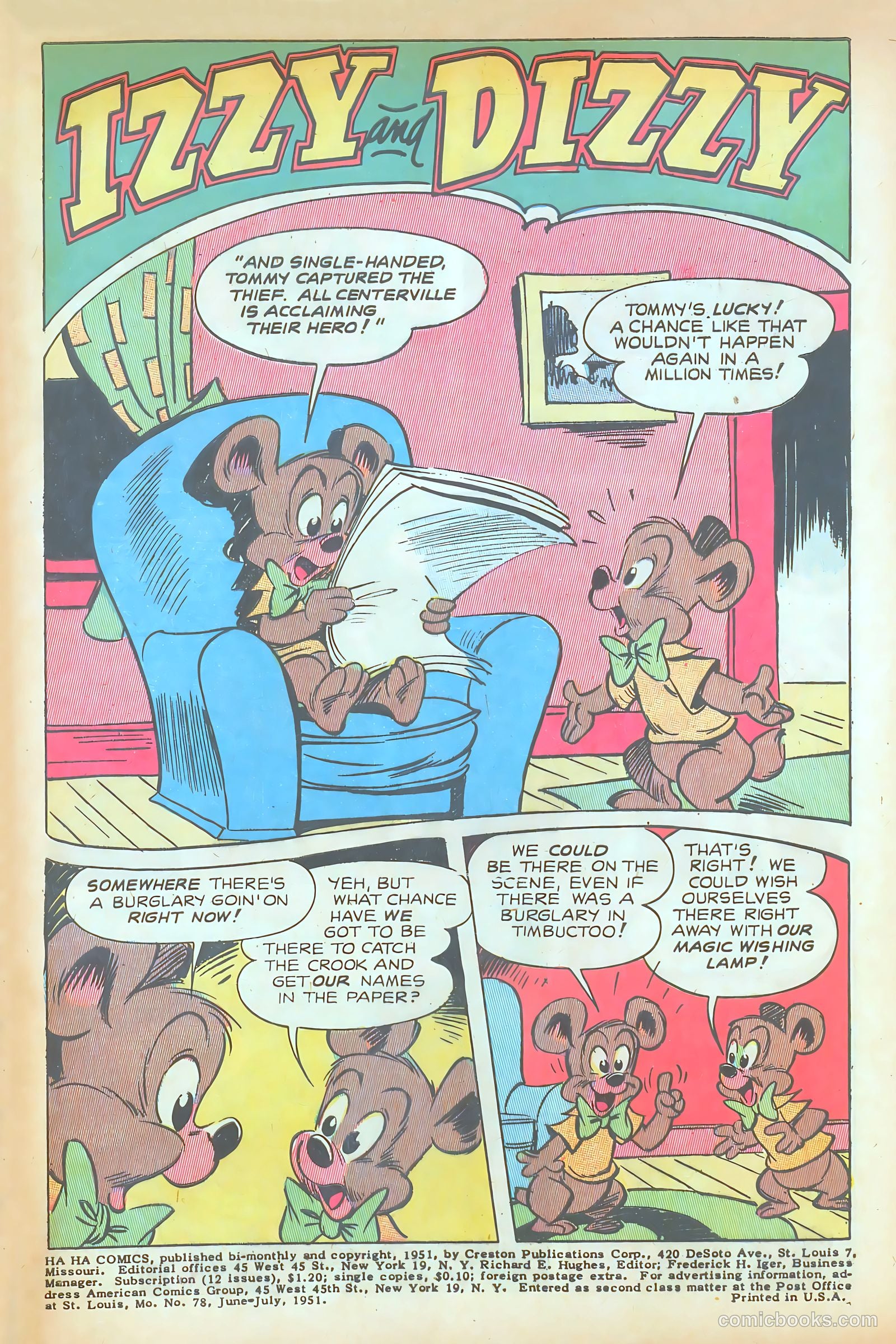 Ha Ha Comics #78 — page 3 of 52