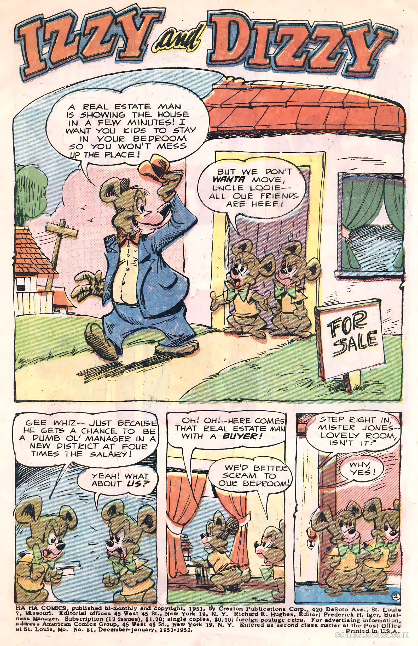 Ha Ha Comics #81 — page 2 of 35
