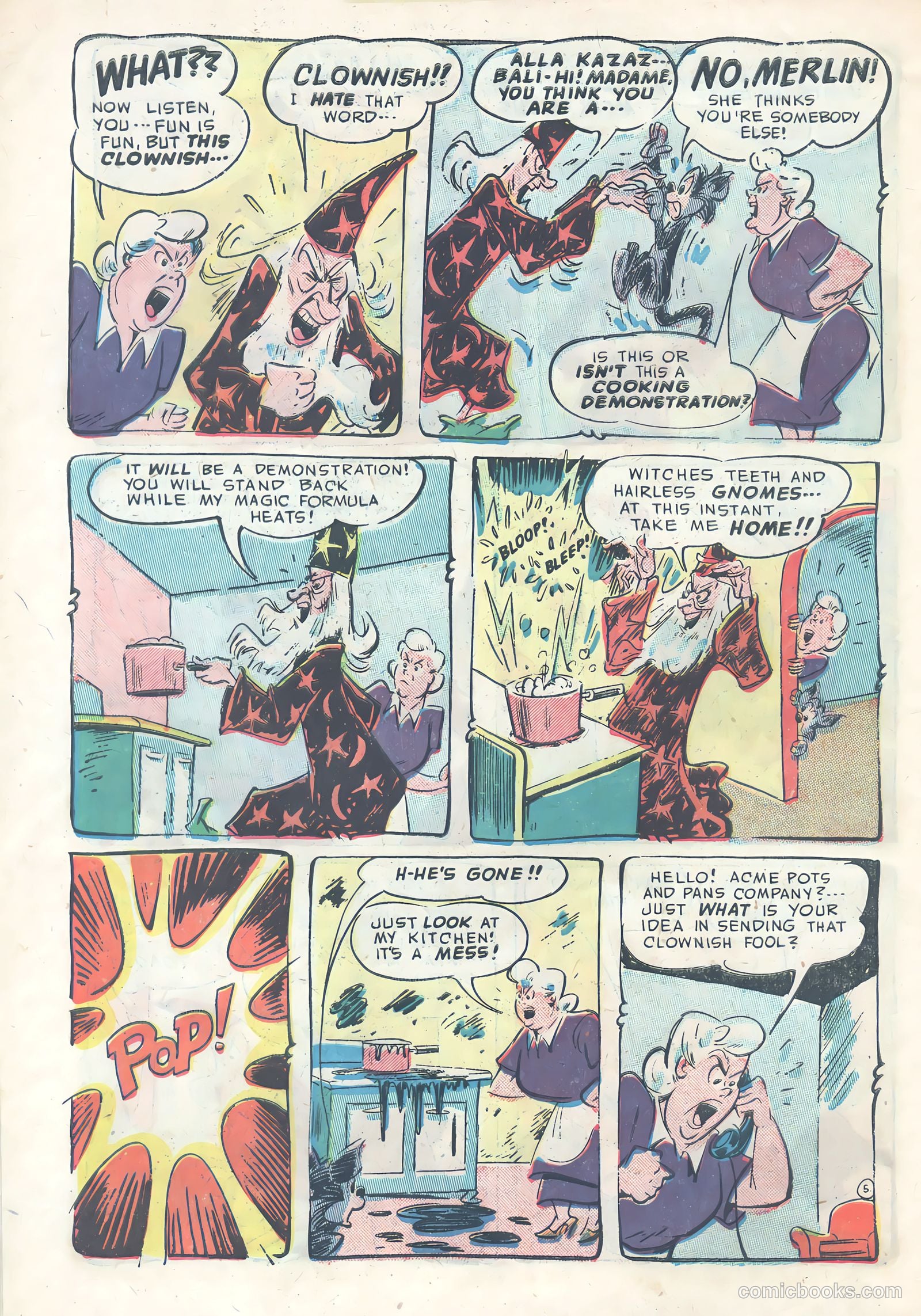 Ha Ha Comics #82 — page 32 of 36