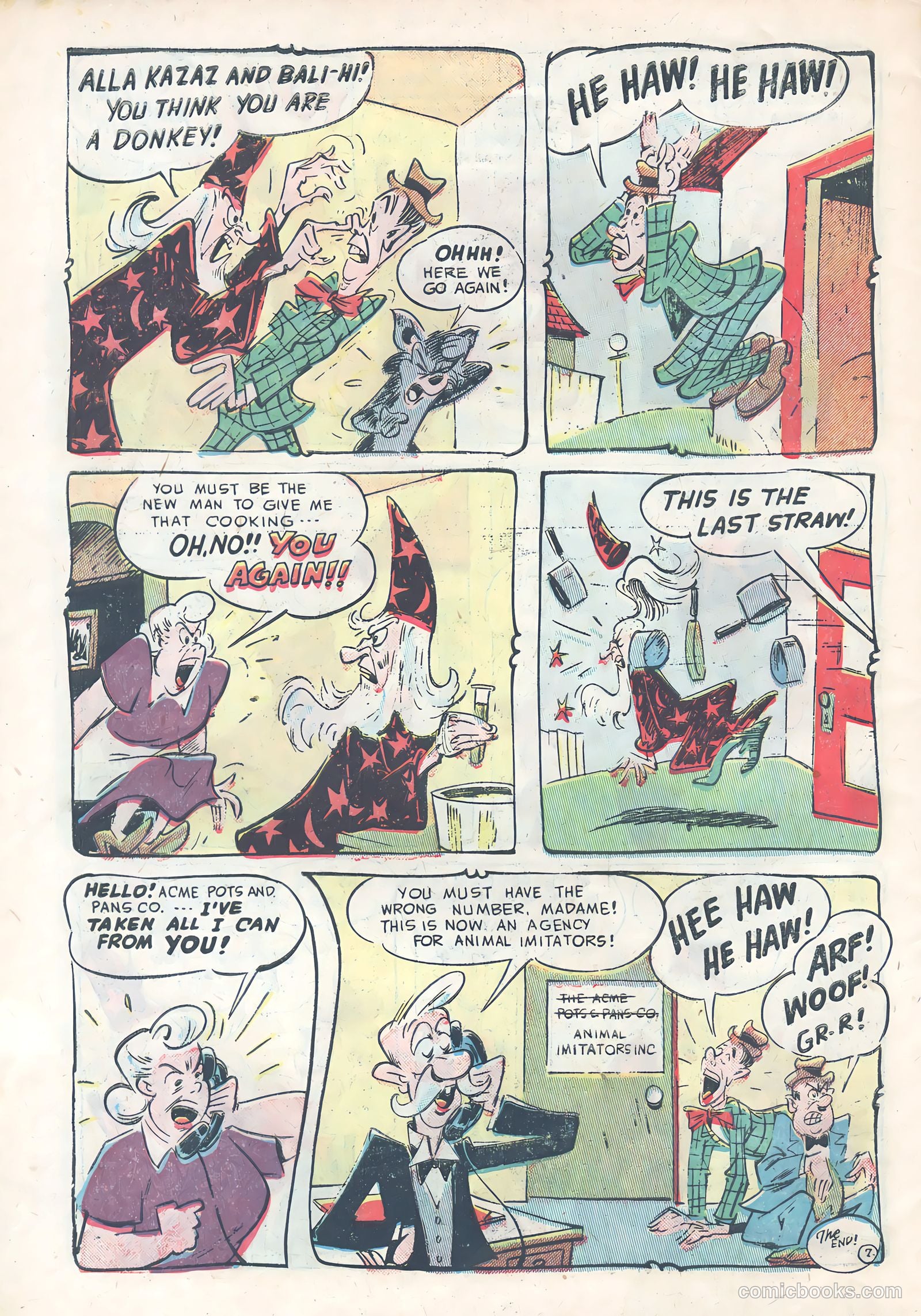 Ha Ha Comics #82 — page 34 of 36