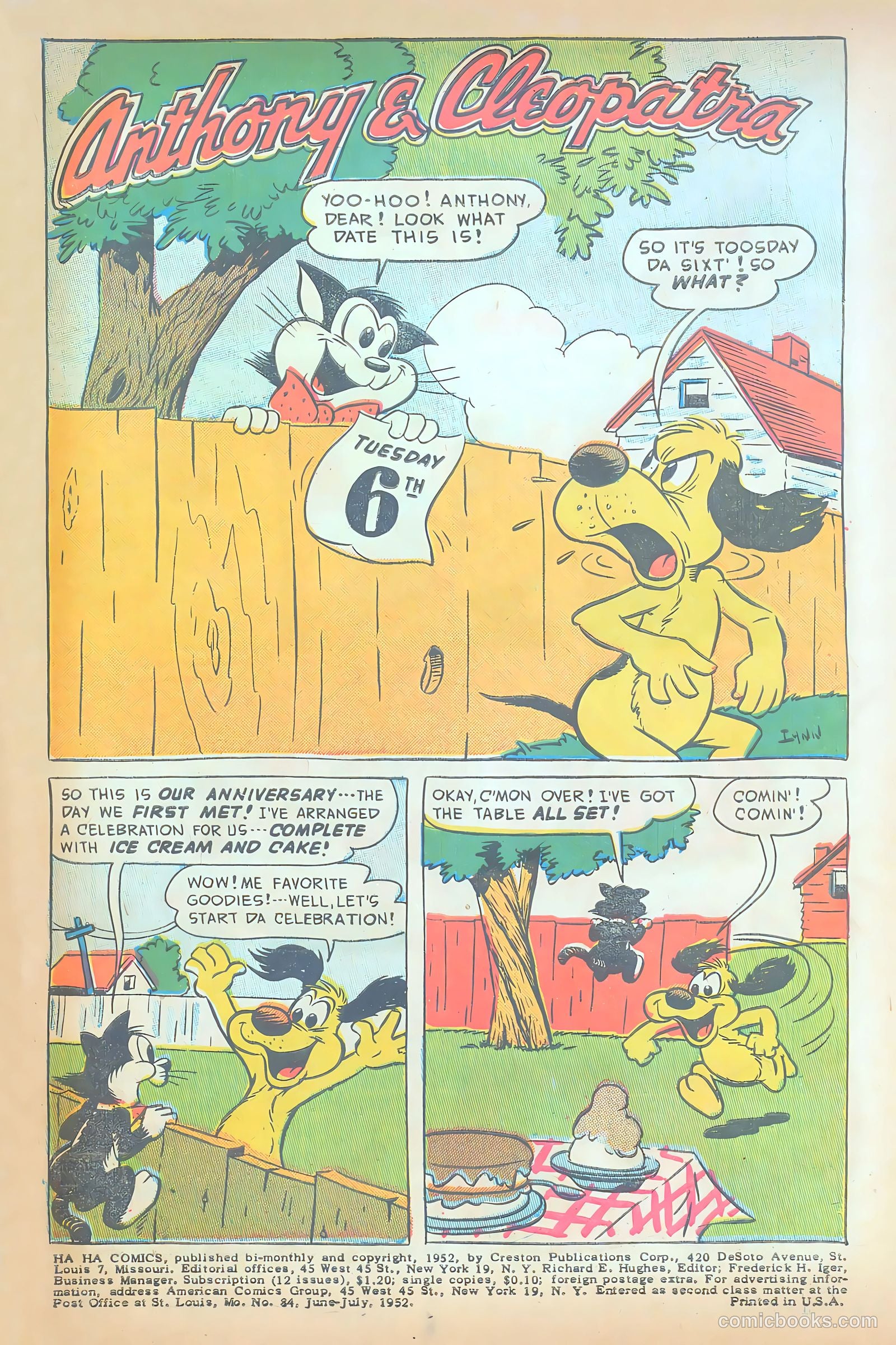 Ha Ha Comics #84 — page 3 of 36