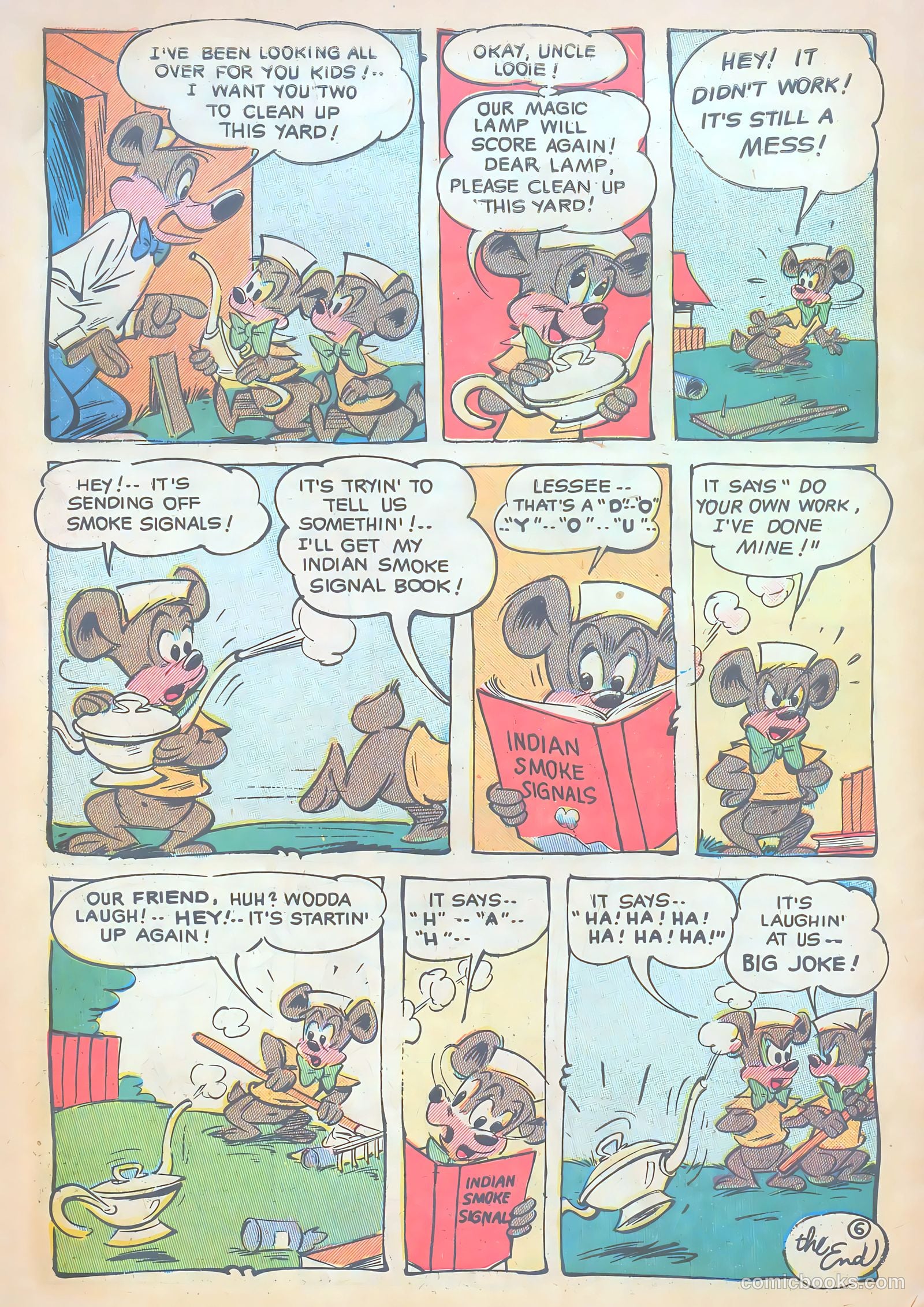 Ha Ha Comics #86 — page 34 of 36