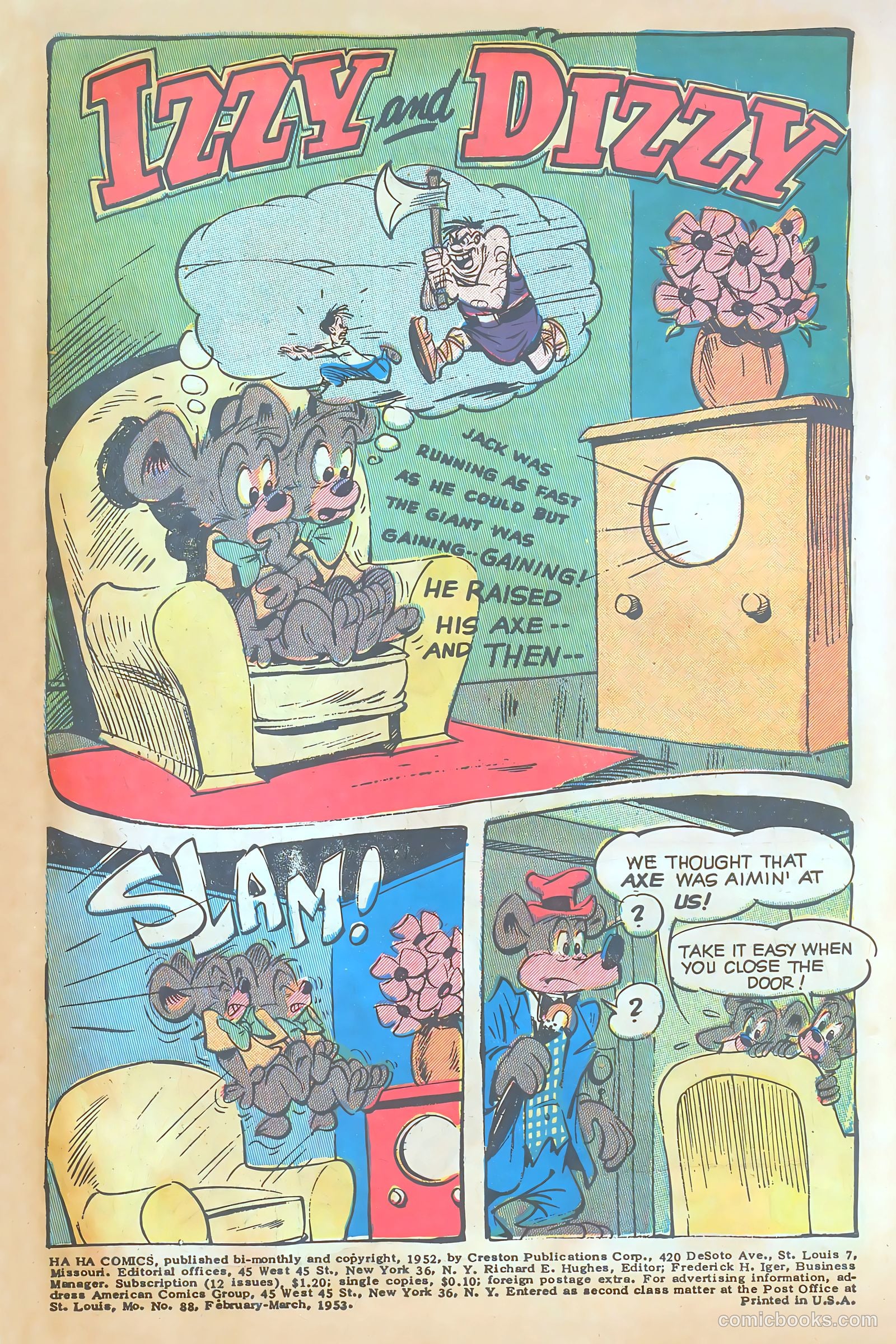 Ha Ha Comics #88 — page 3 of 36
