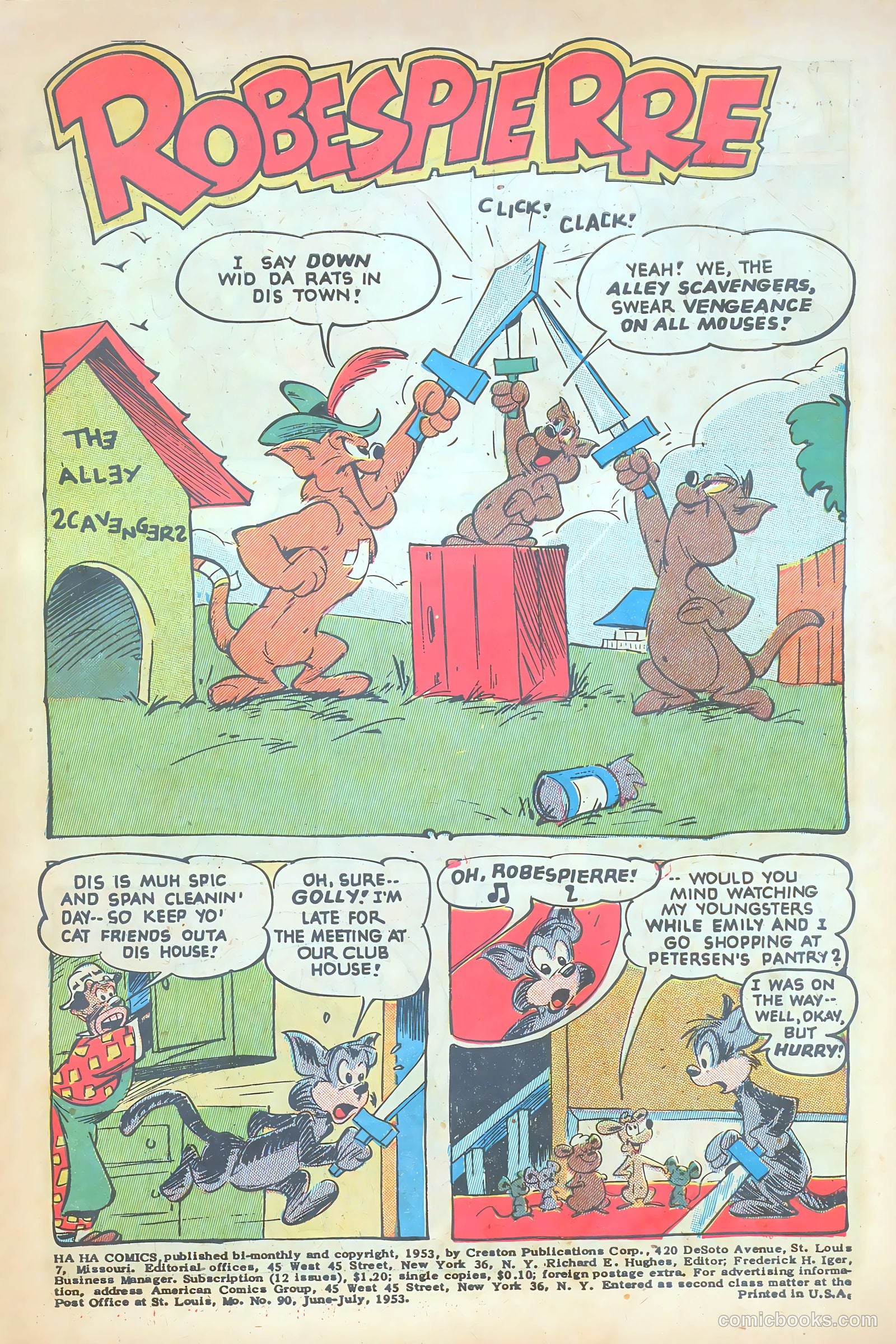 Ha Ha Comics #90 — page 3 of 36