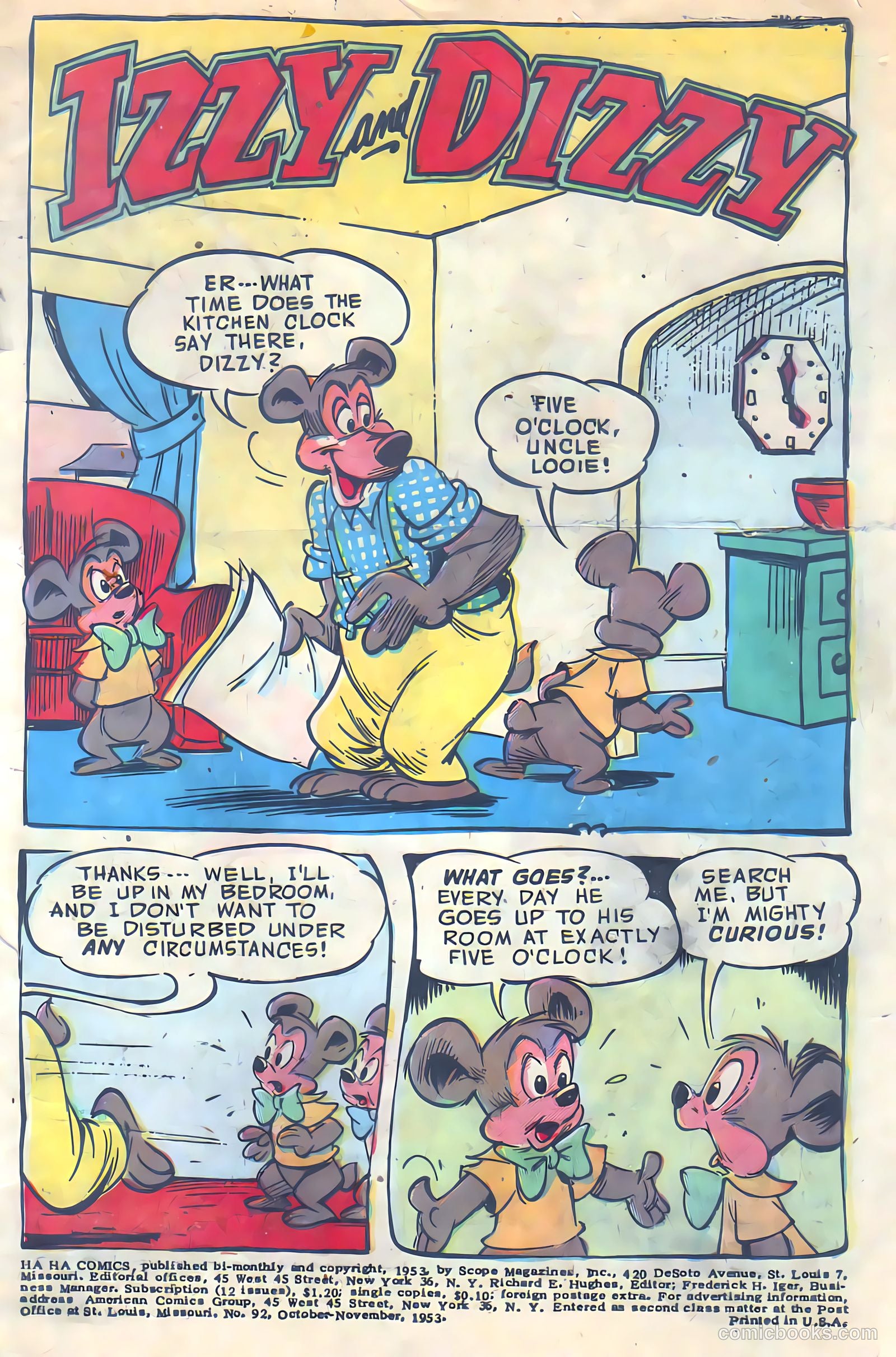 Ha Ha Comics #92 — page 2 of 33