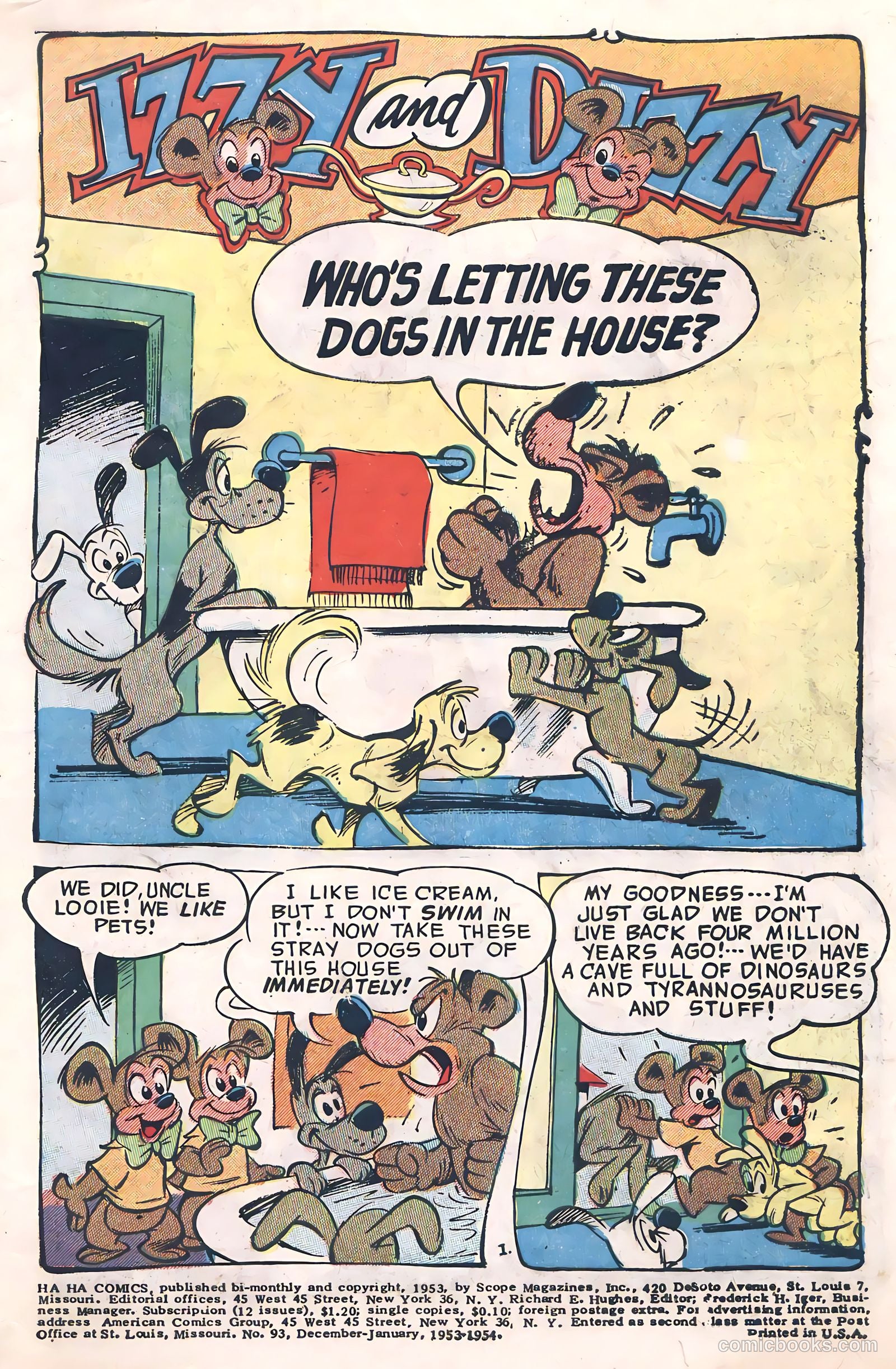 Ha Ha Comics #93 — page 3 of 36
