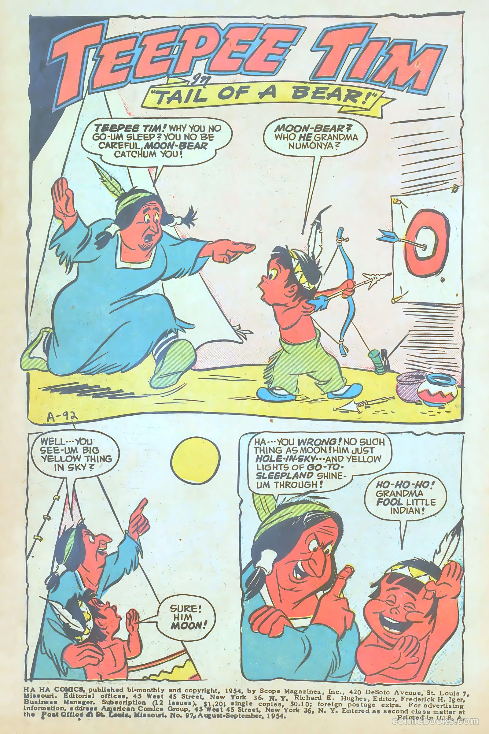 Ha Ha Comics #97 — page 3 of 36