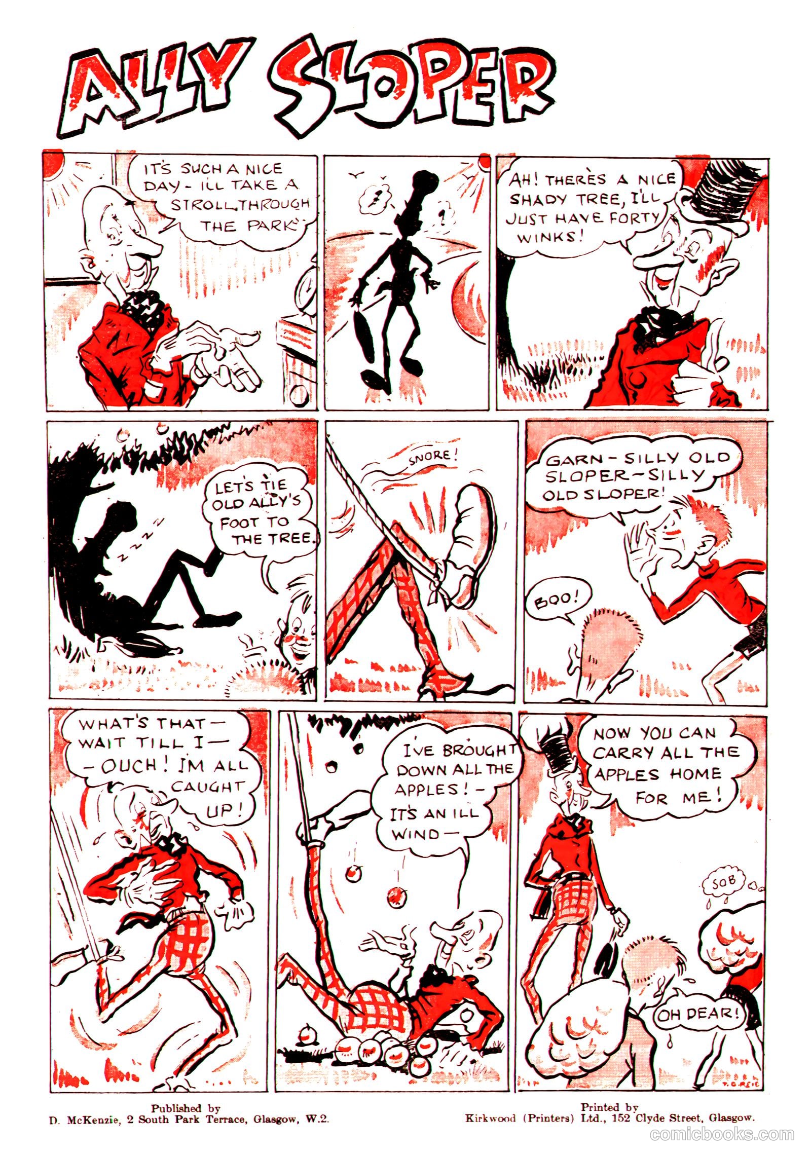 Ally Sloper #1 — page 7 of 7