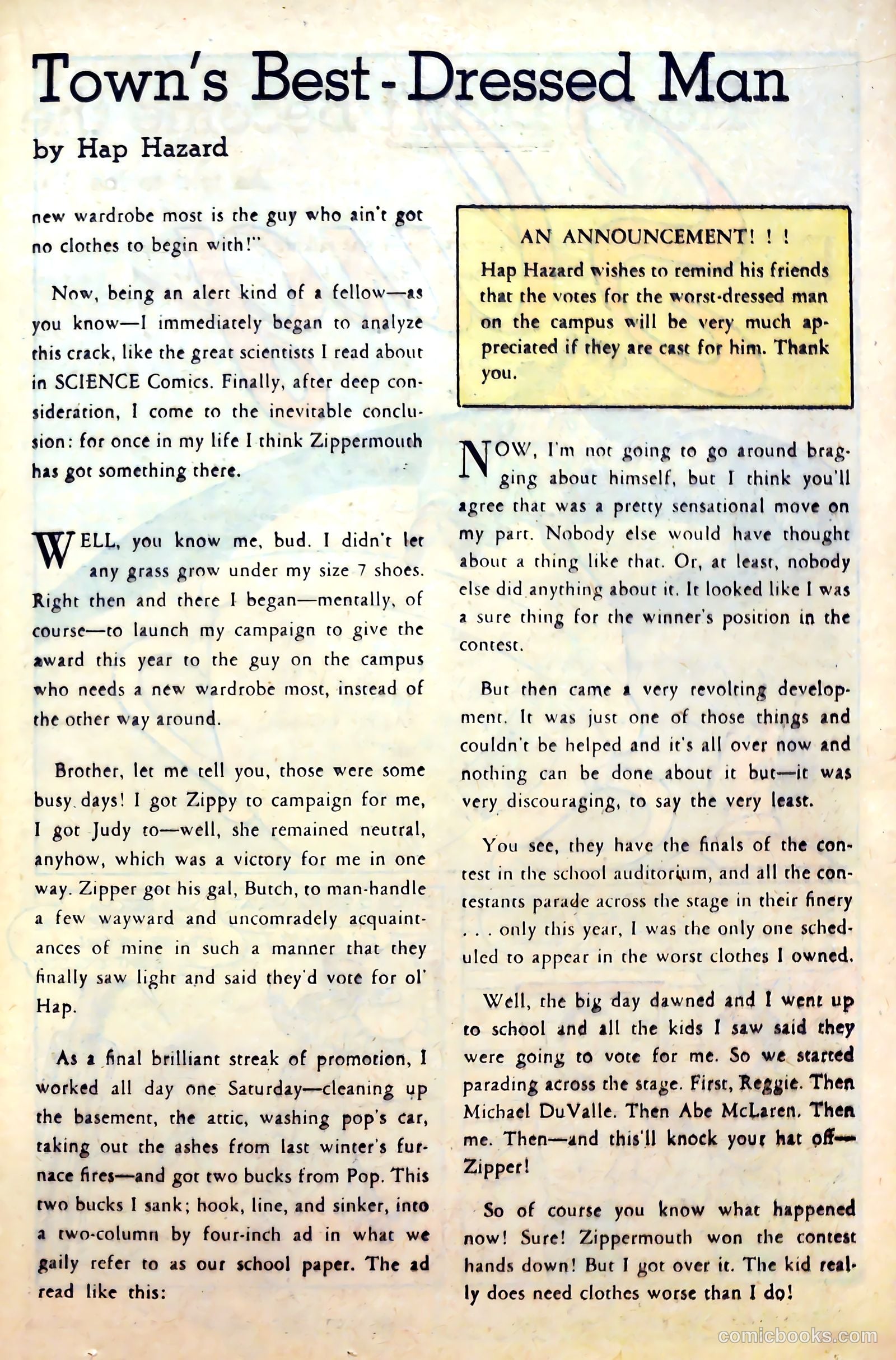 Hap Hazard Comics #11 — page 35 of 52