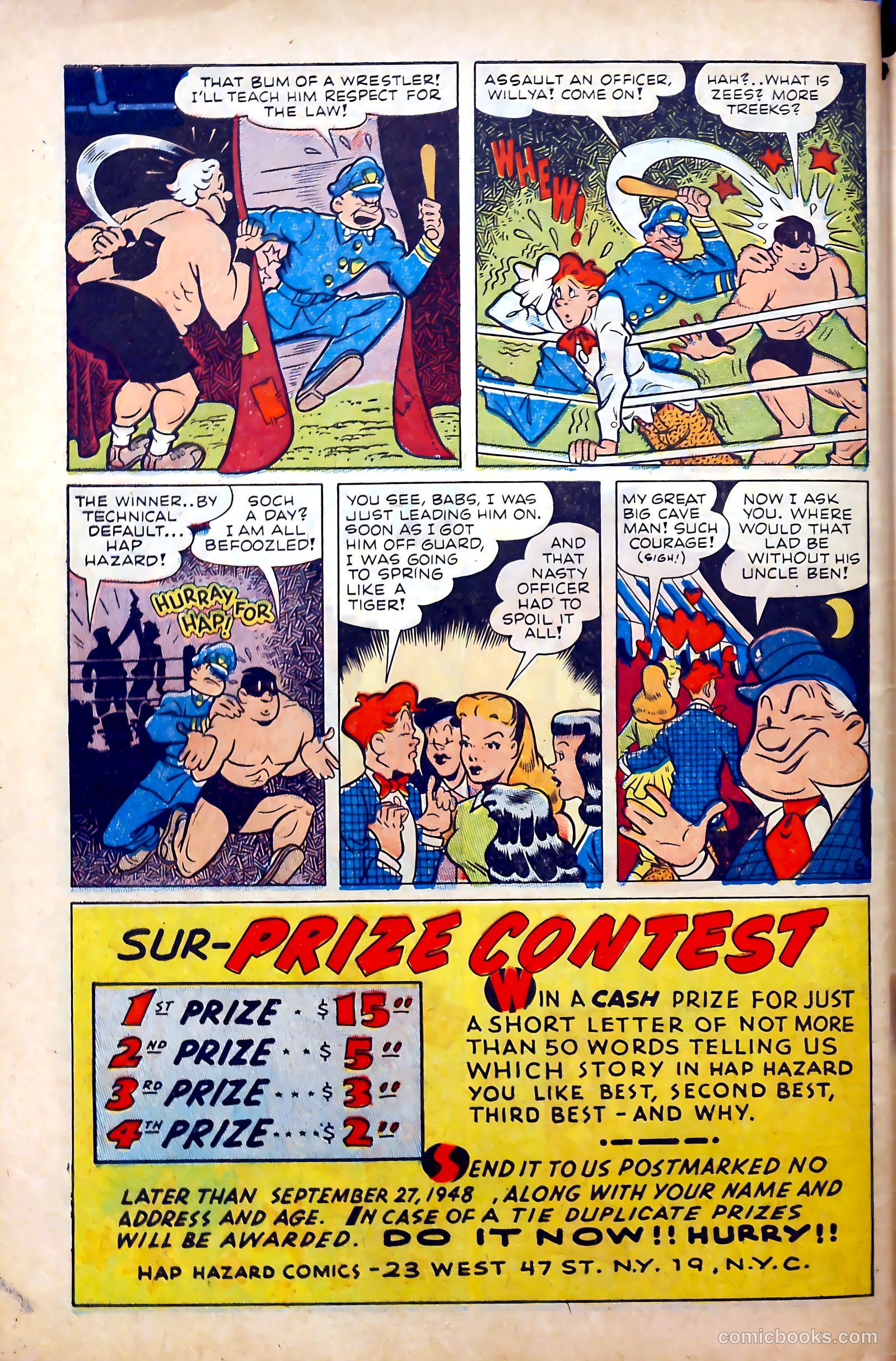 Hap Hazard Comics #22 — page 50 of 52