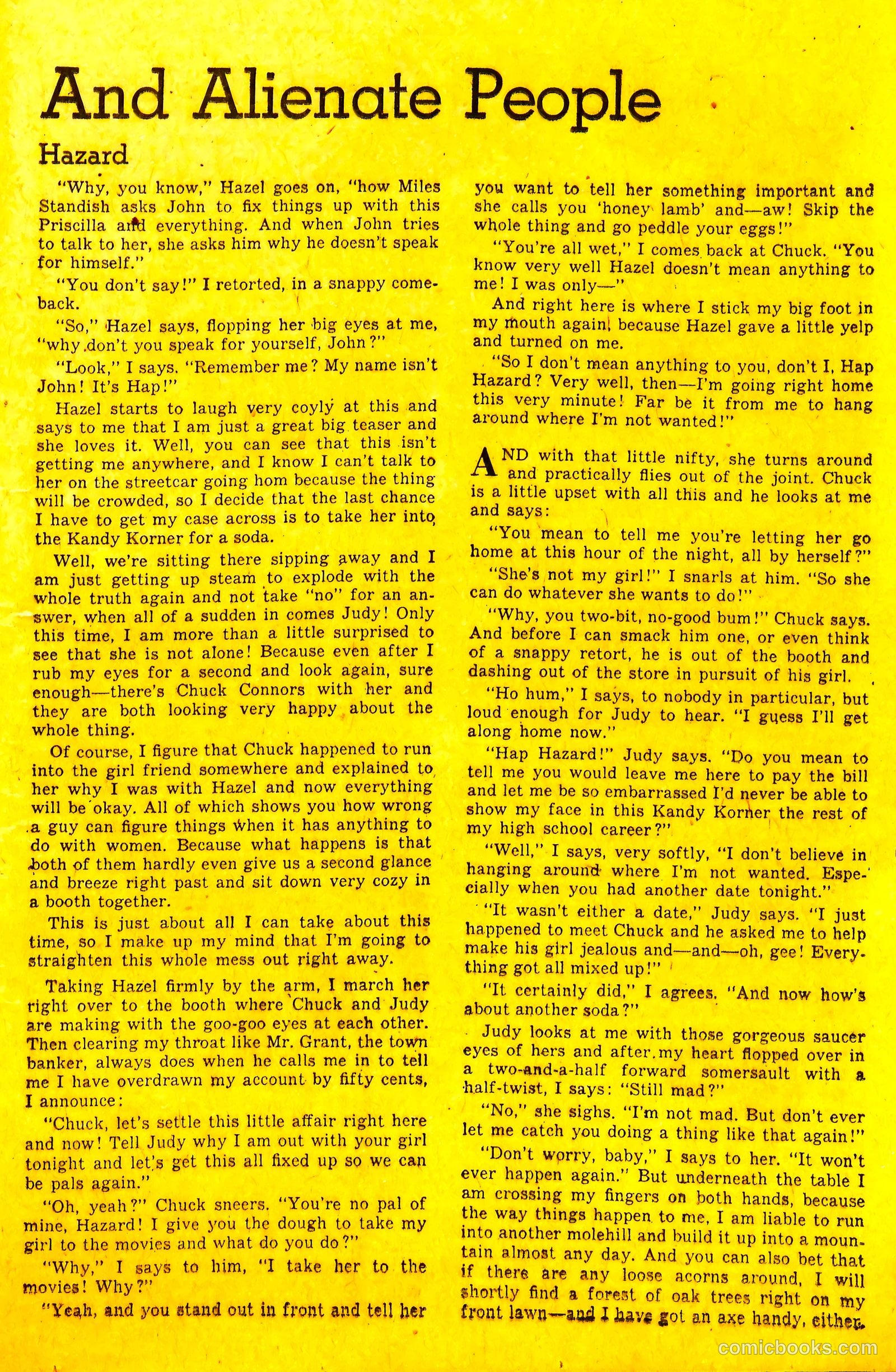 Hap Hazard Comics #4 — page 25 of 36