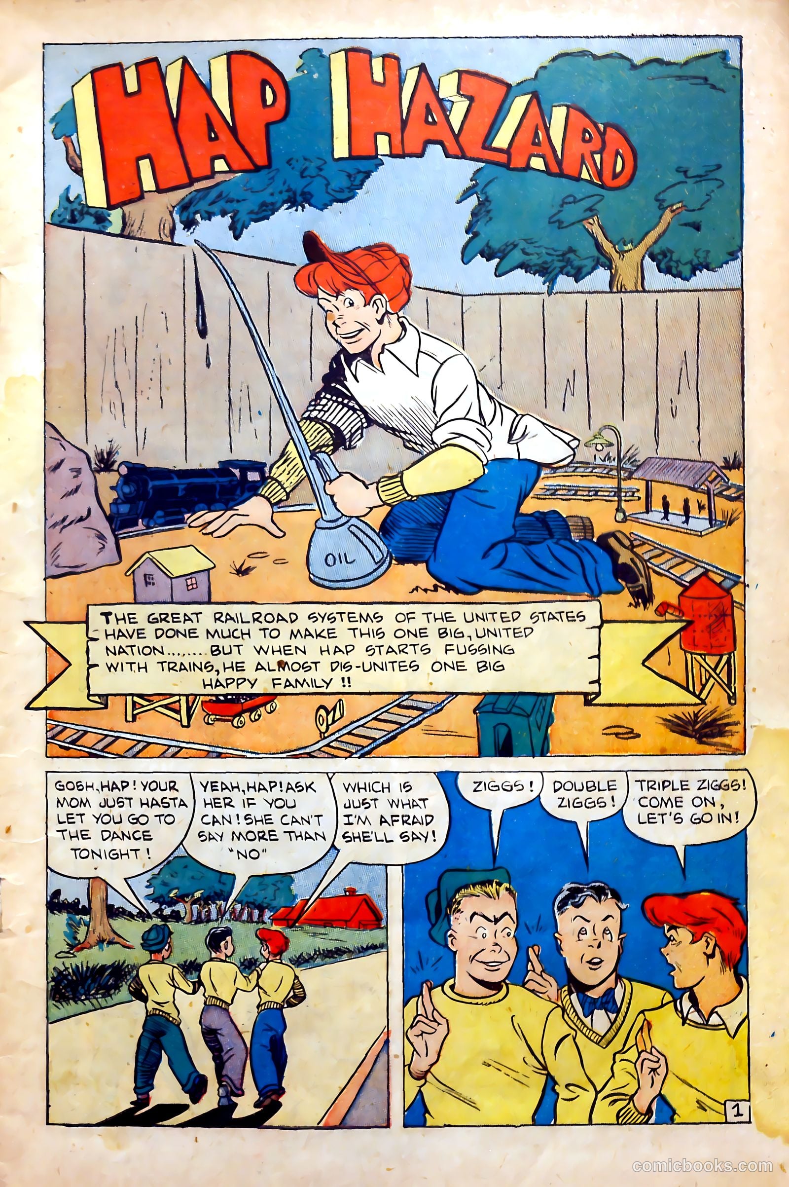Hap Hazard Comics #5 — page 3 of 36