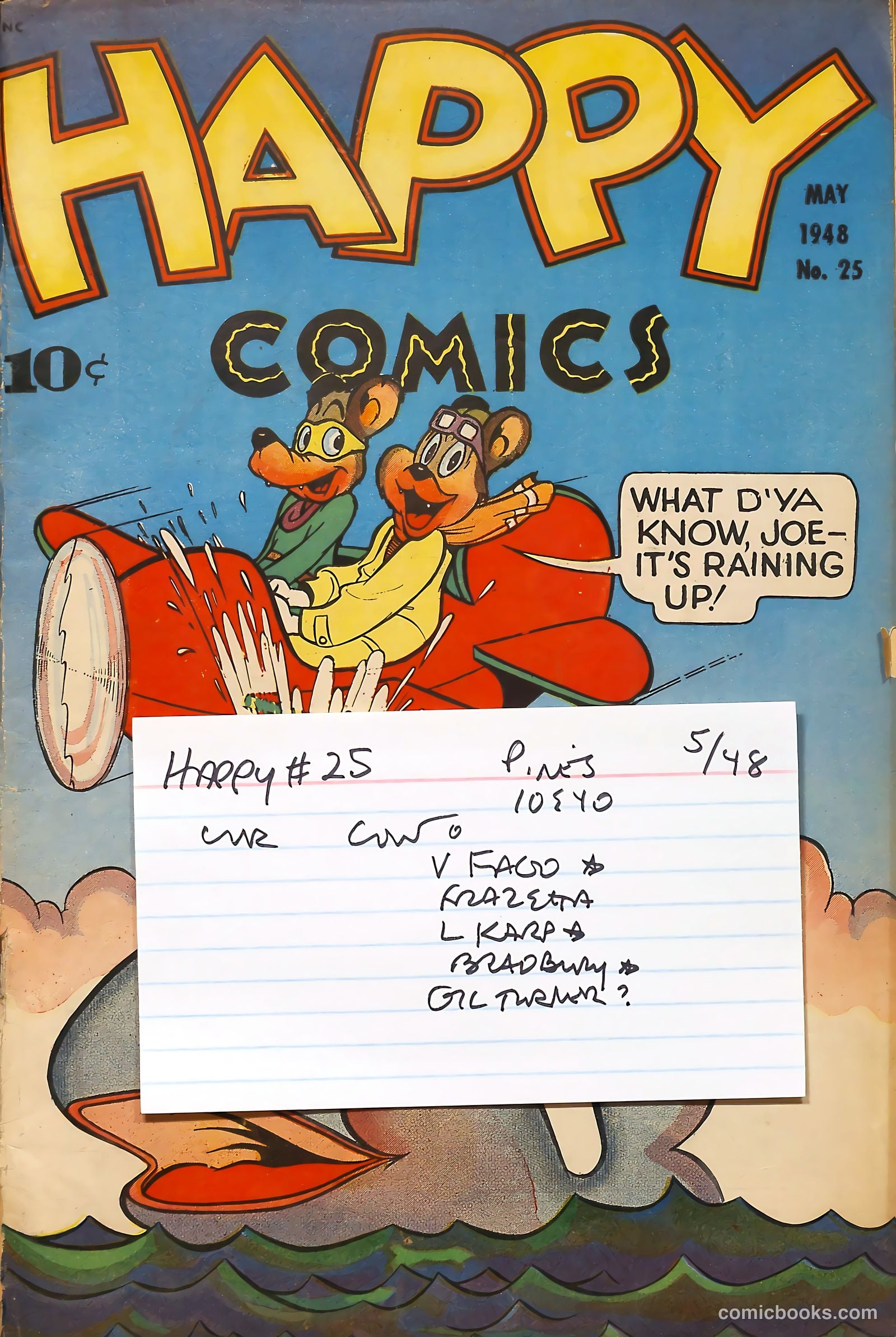 Happy Comics #25 — page 53 of 53