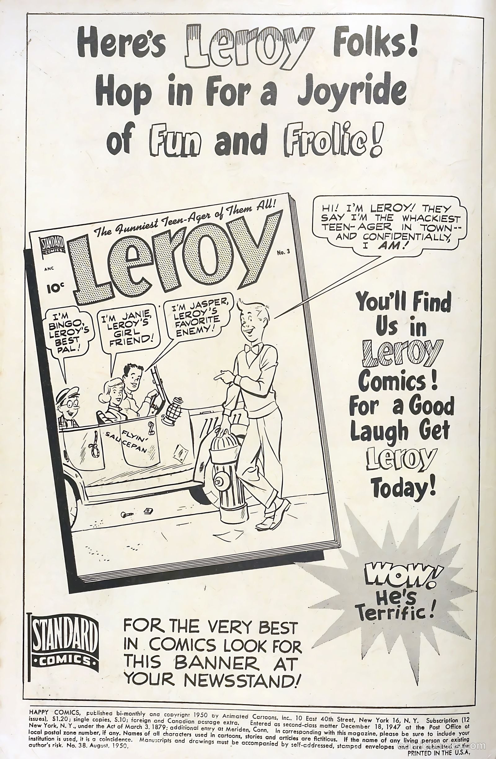 Happy Comics #38 — page 2 of 36