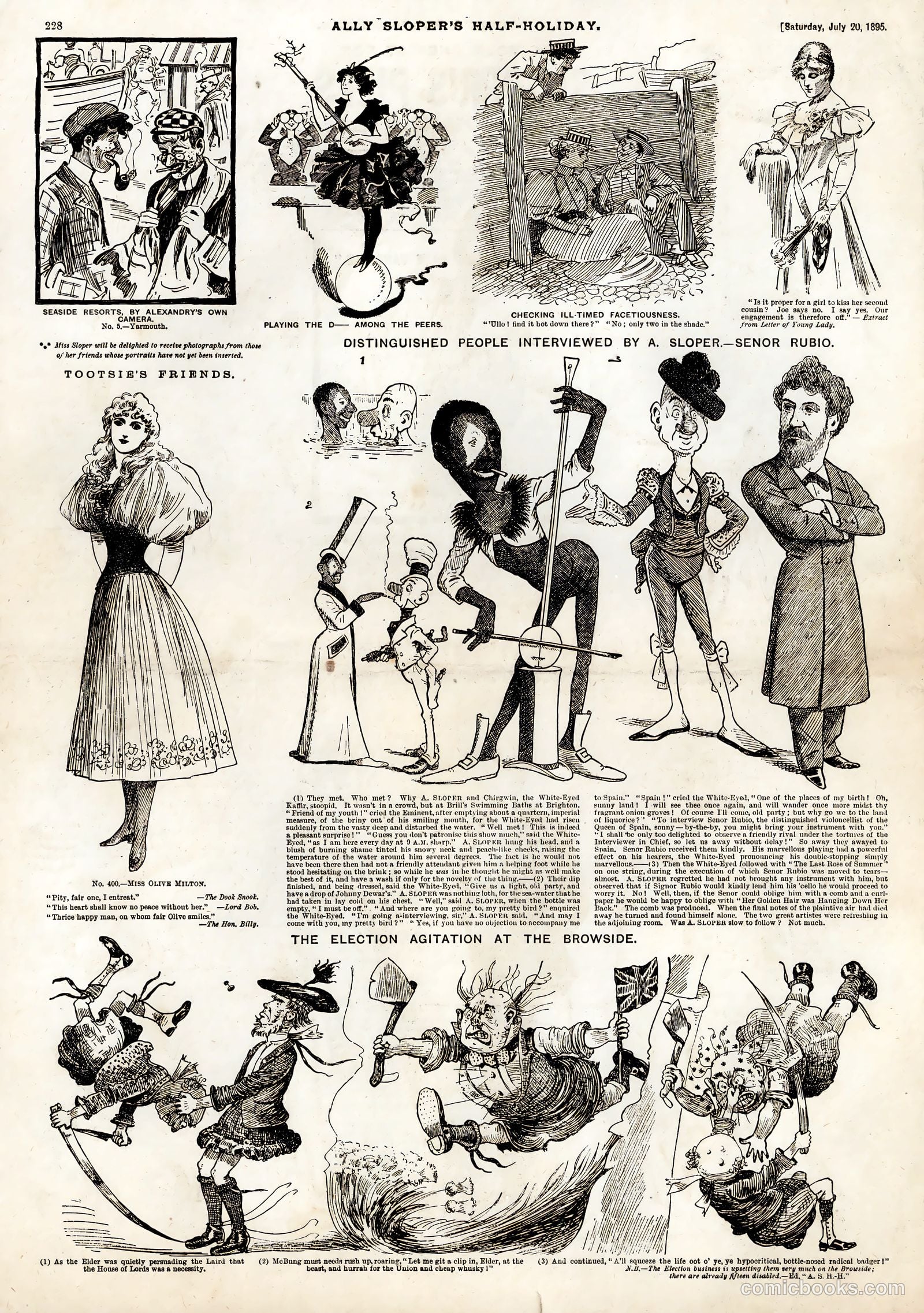 Ally Sloper's Half Holiday #586 — page 4 of 8