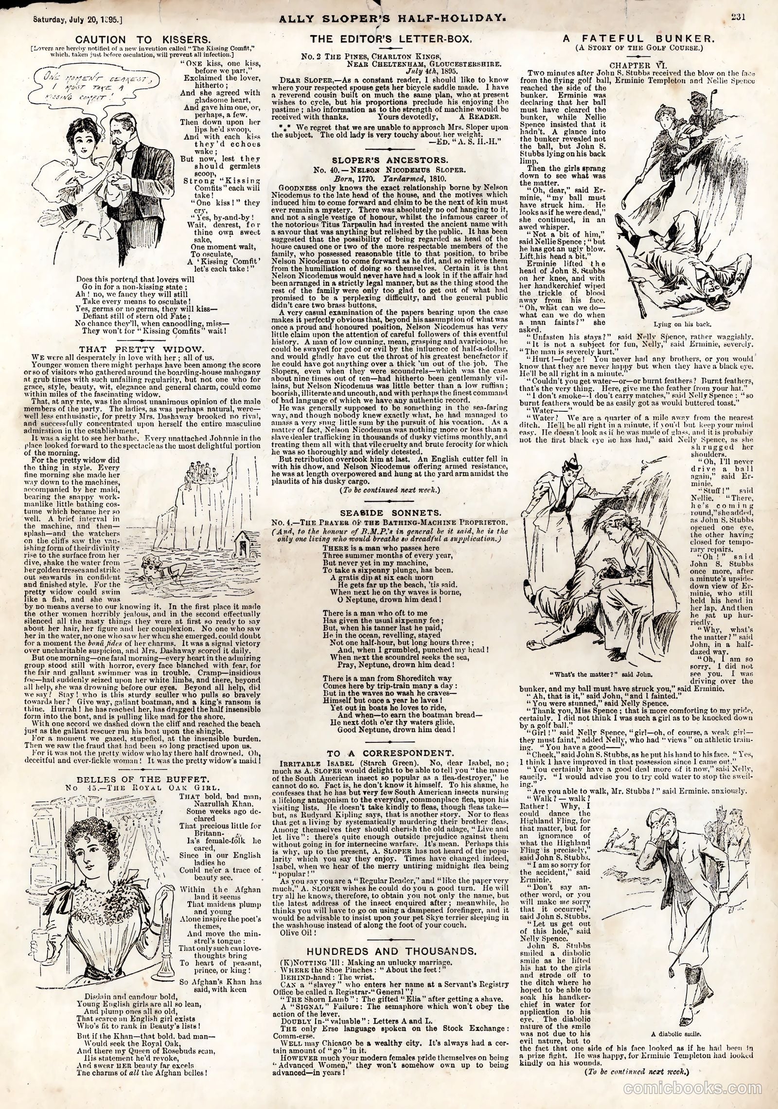 Ally Sloper's Half Holiday #586 — page 7 of 8