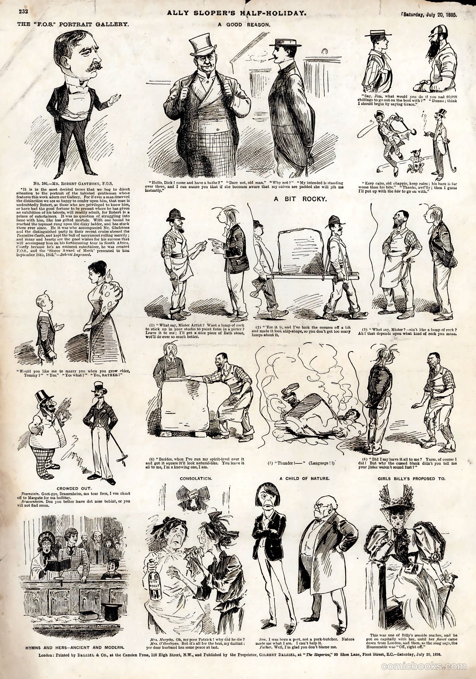 Ally Sloper's Half Holiday #586 — page 8 of 8