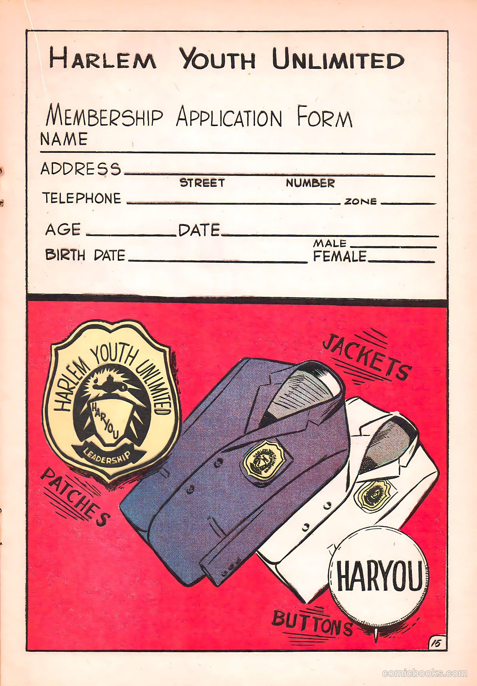 Harlem Youth Report #5 — page 17 of 36