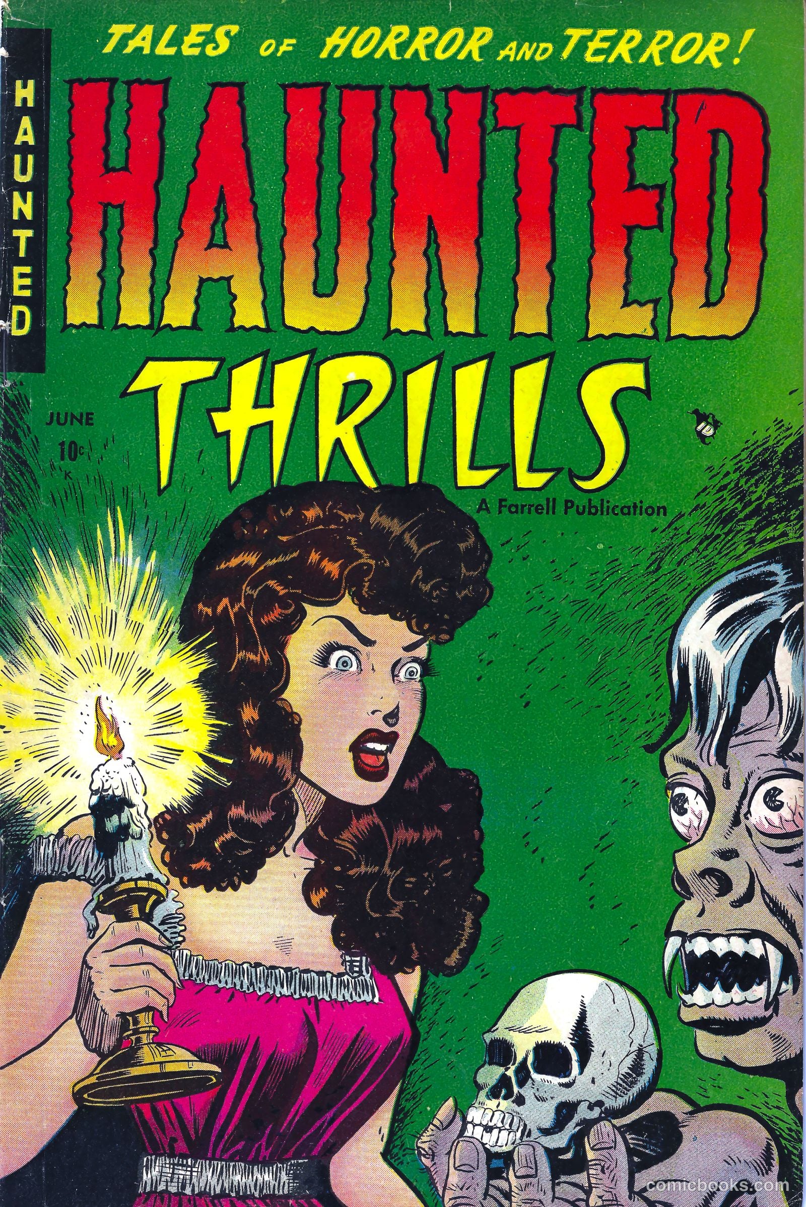 Haunted Thrills #1 — page 1 of 36