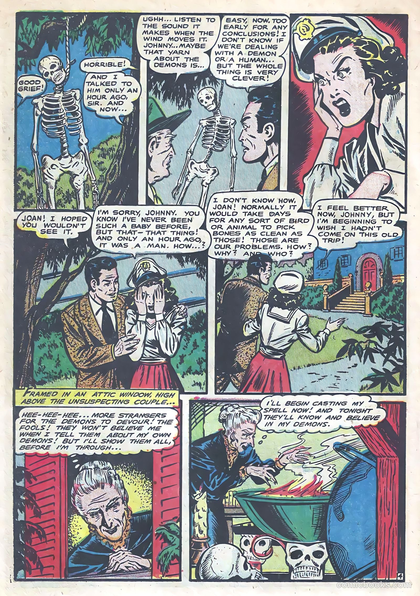 Haunted Thrills #1 — page 22 of 36