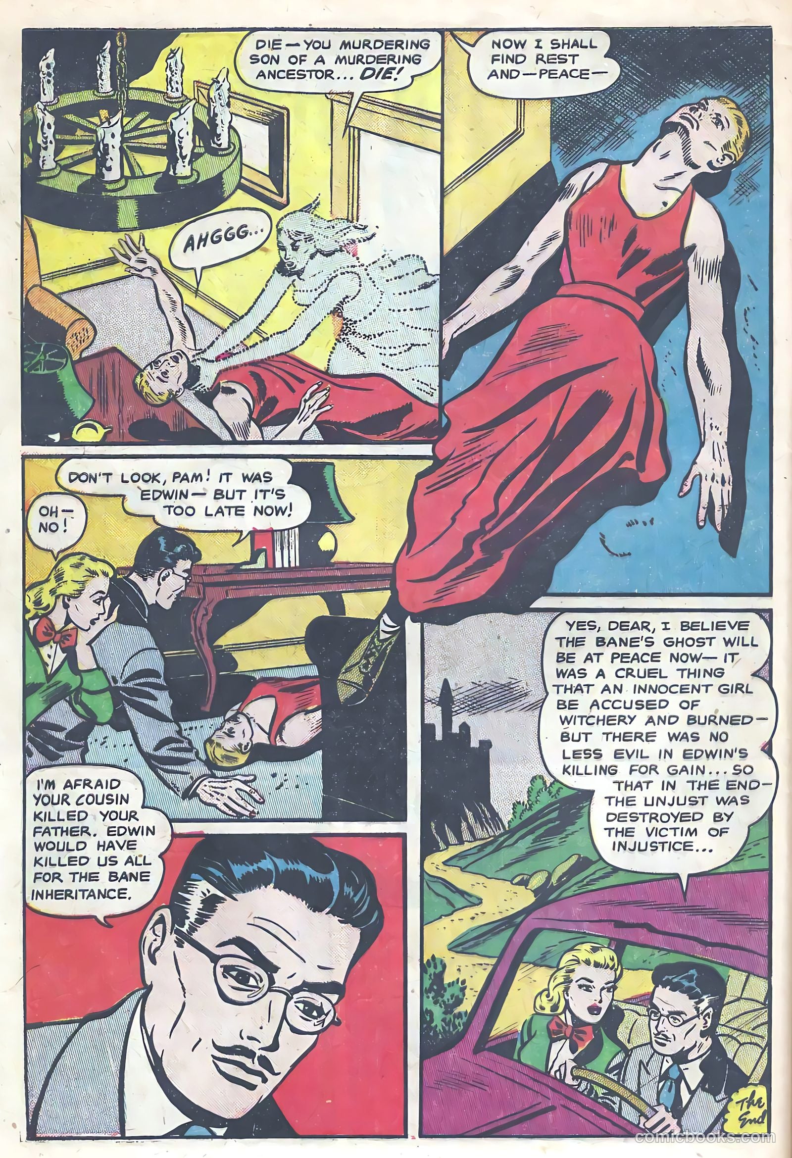 Haunted Thrills #1 — page 32 of 36