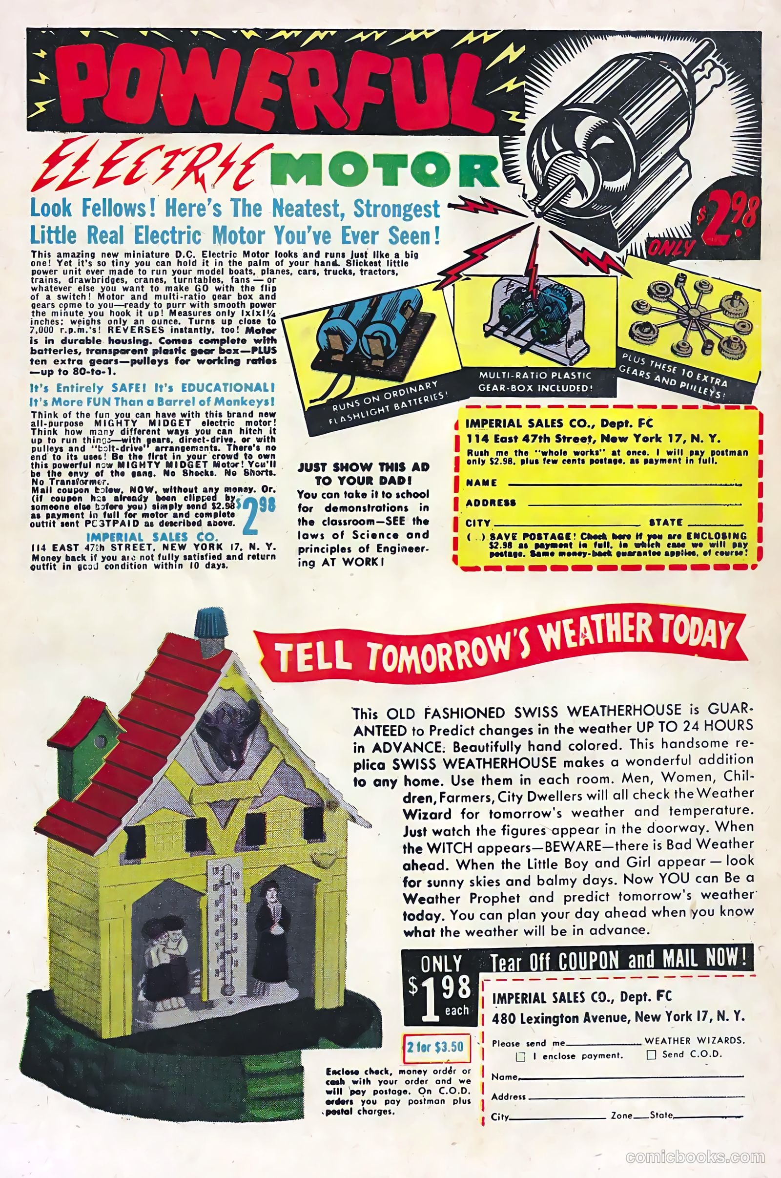 Haunted Thrills #1 — page 36 of 36