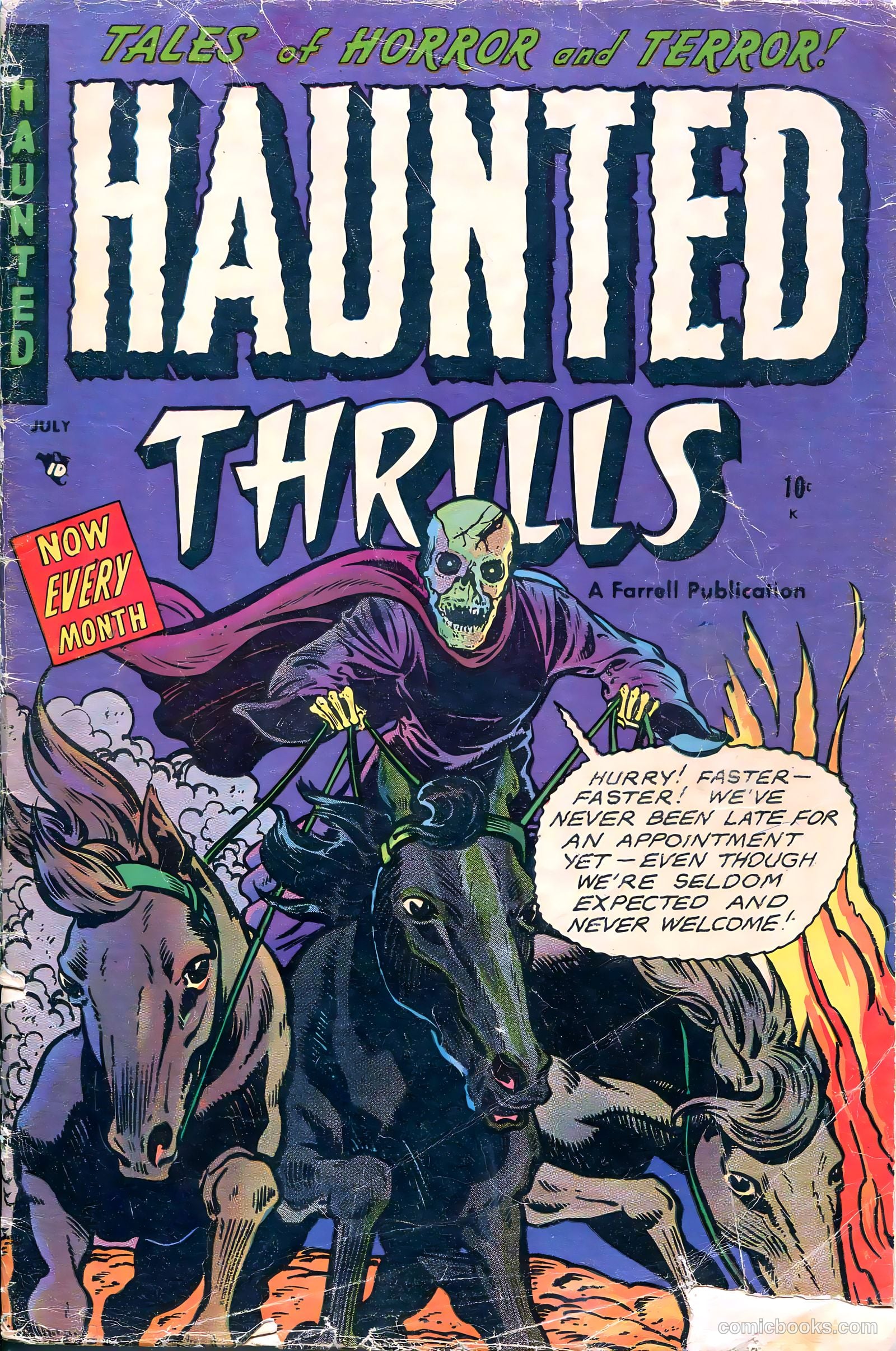 Haunted Thrills #10 — page 1 of 36