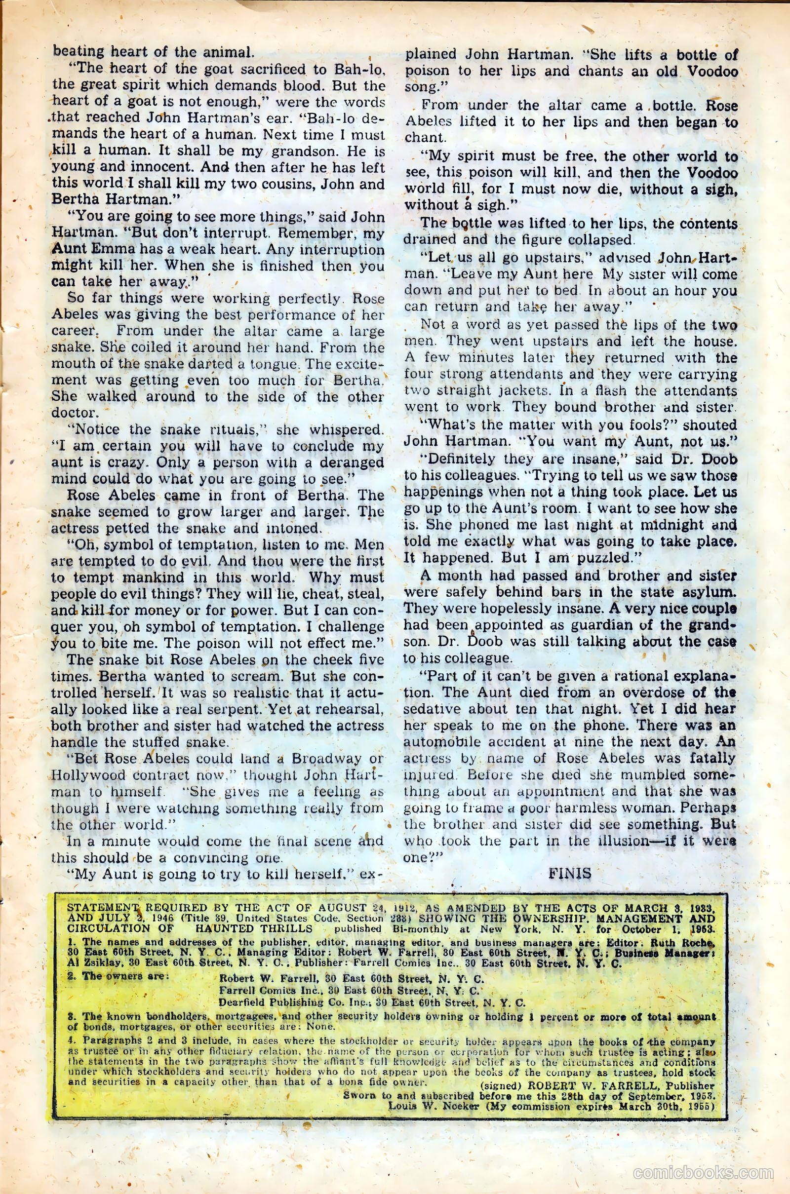 Haunted Thrills #14 — page 17 of 36