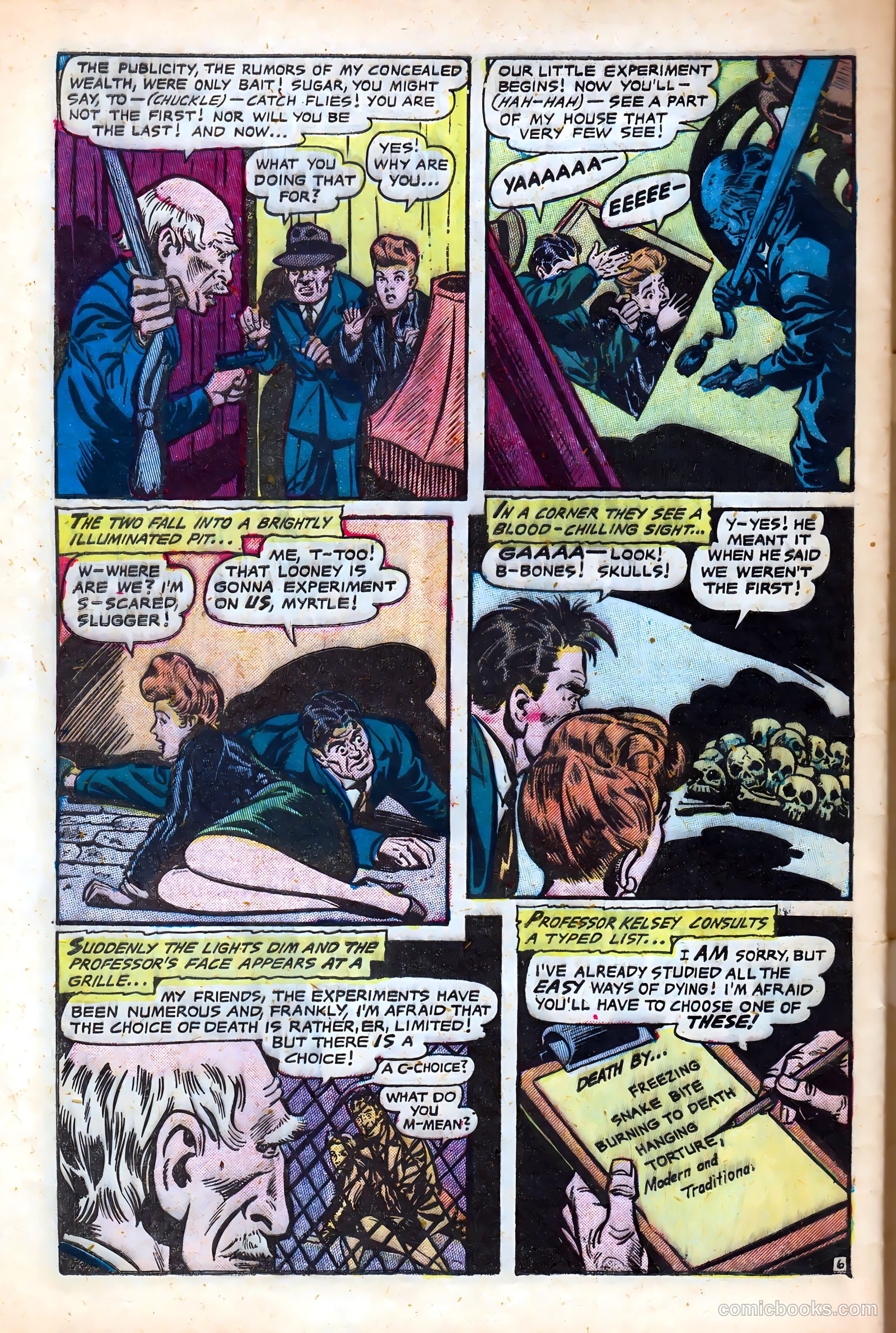 Haunted Thrills #14 — page 32 of 36