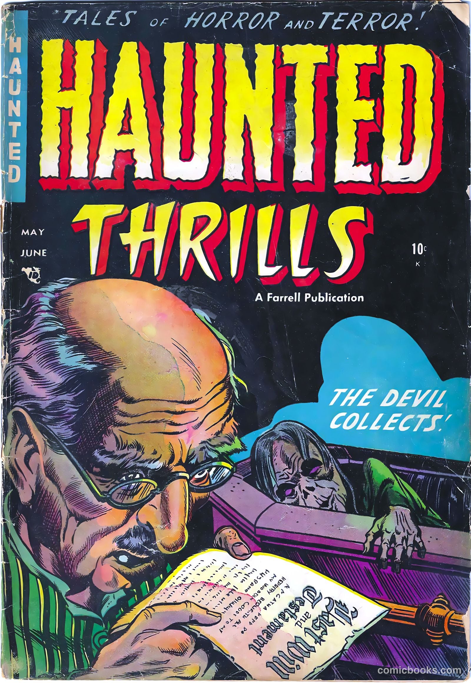 Haunted Thrills #15 — page 1 of 37