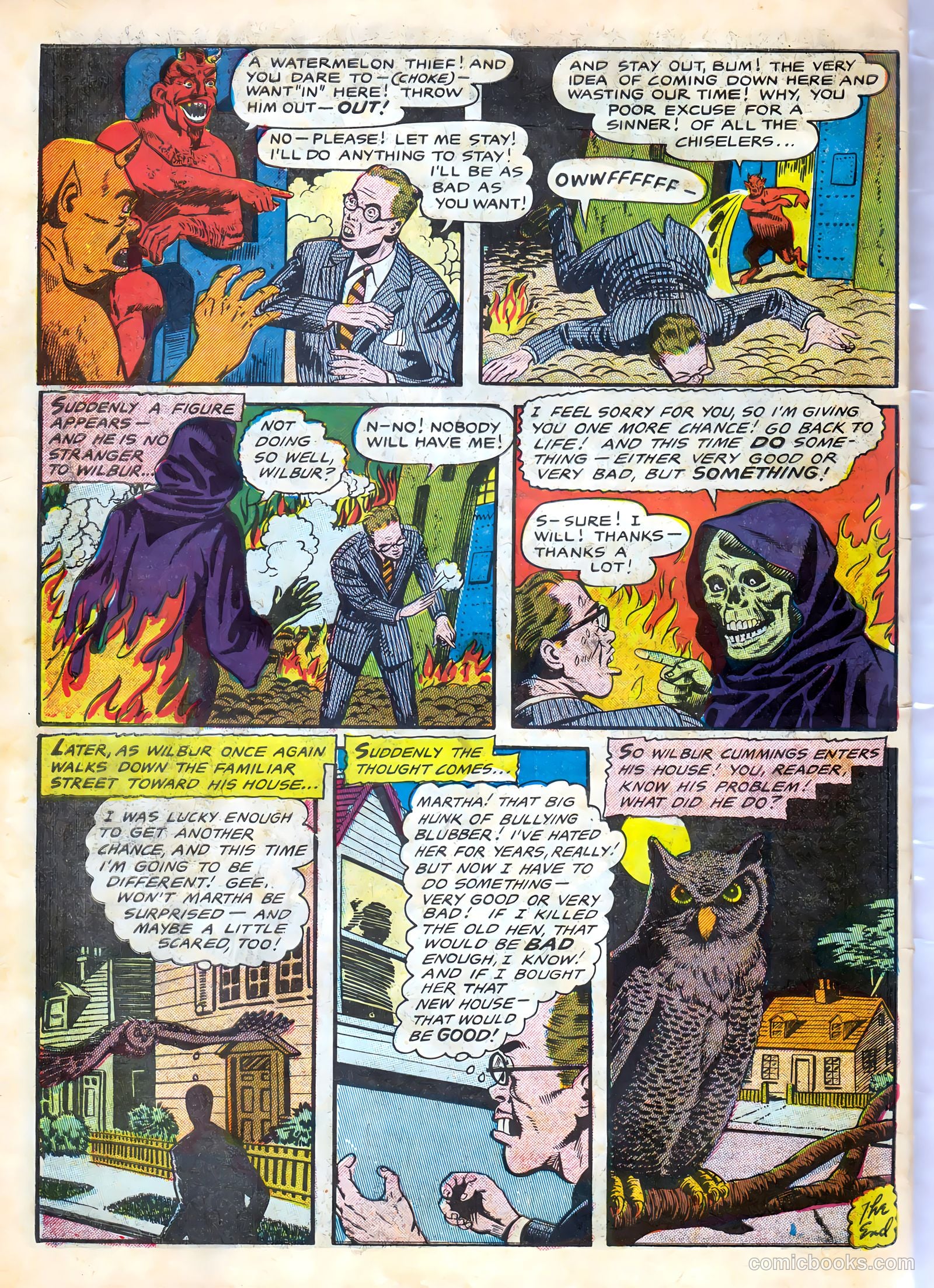 Haunted Thrills #18 — page 34 of 36