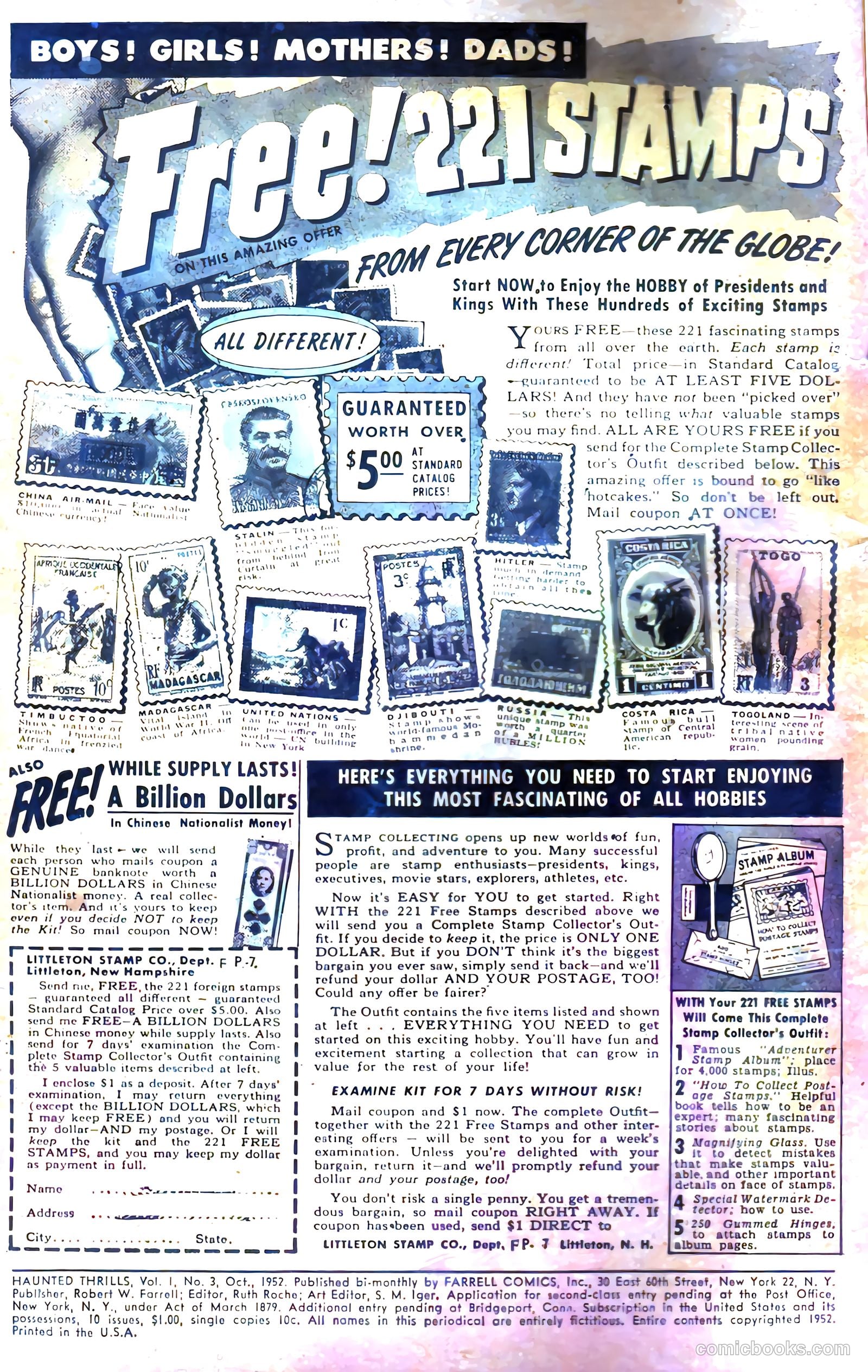 Haunted Thrills #3 — page 2 of 36