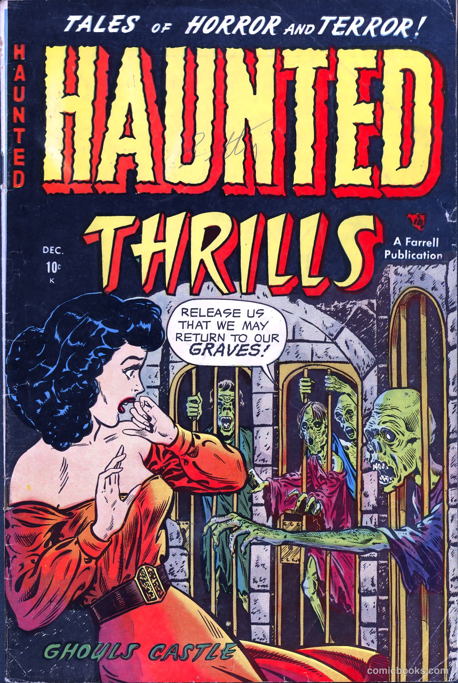 Haunted Thrills #4 — page 1 of 36
