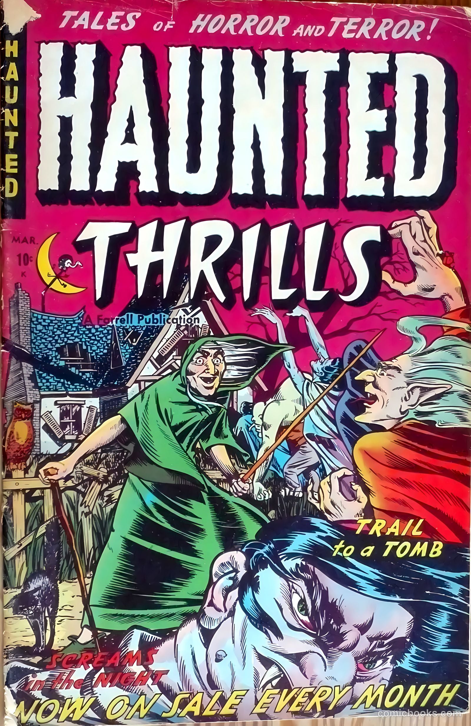 Haunted Thrills #7 — page 1 of 36