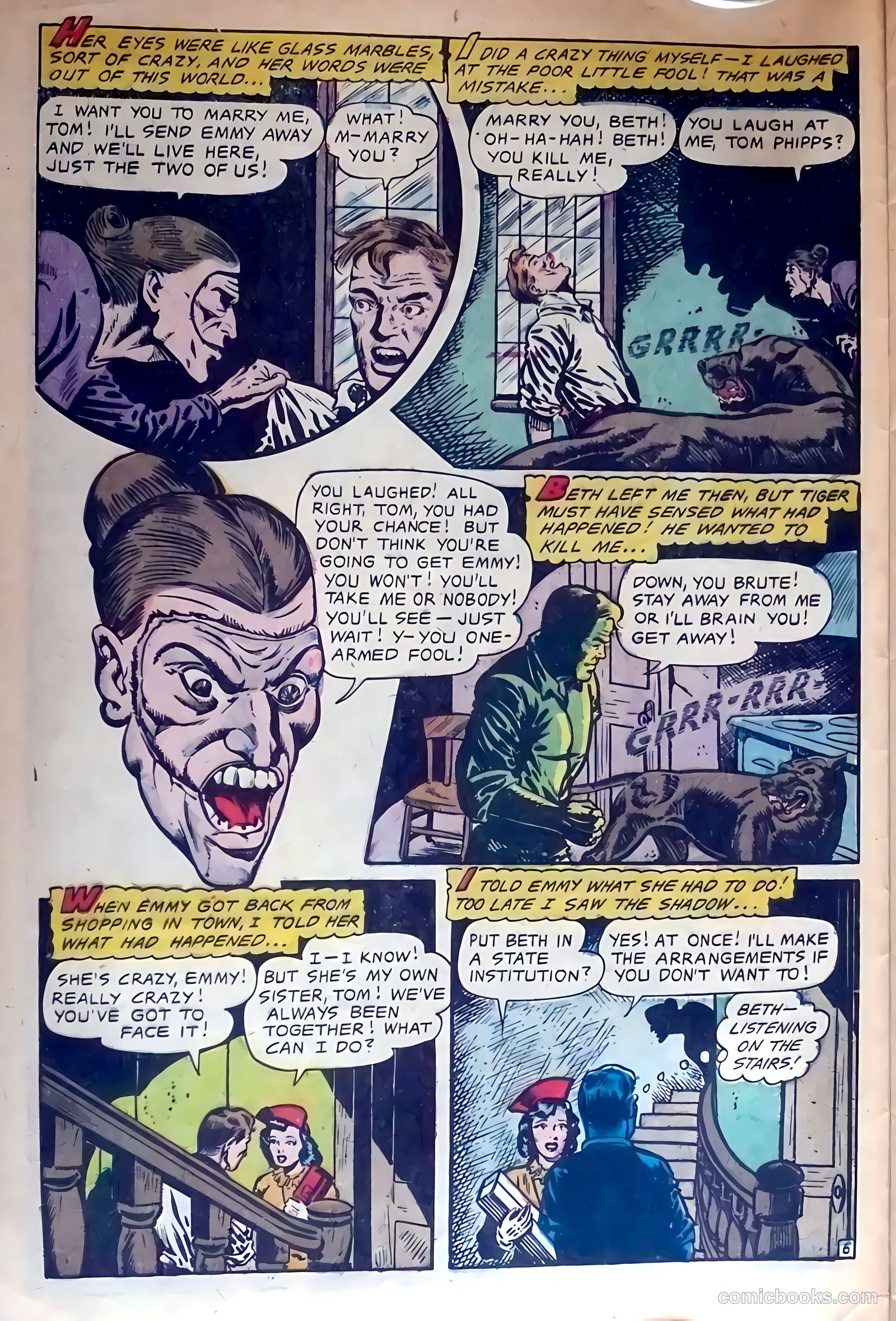 Haunted Thrills #7 — page 8 of 36