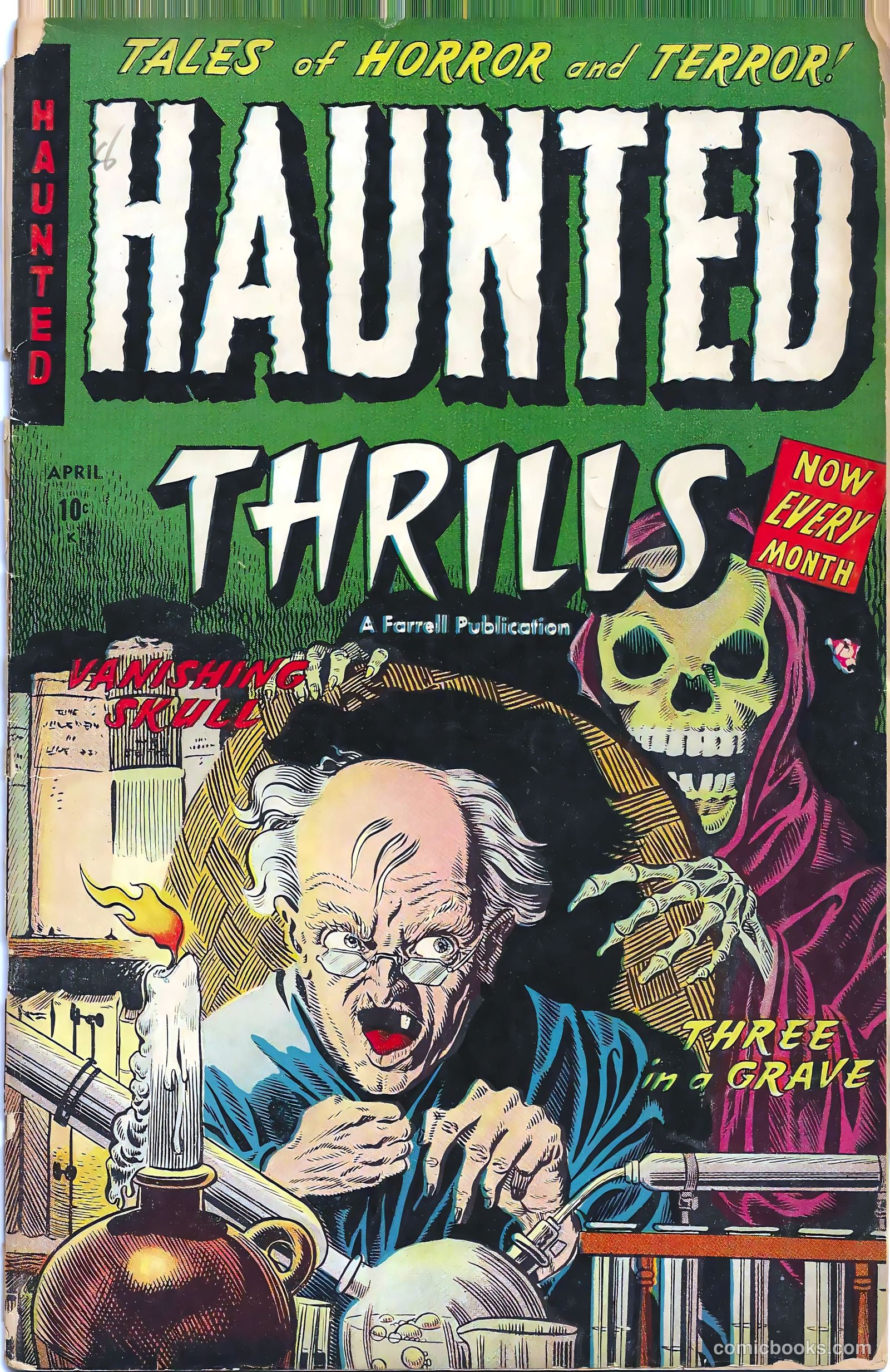 Haunted Thrills #8 — page 1 of 36