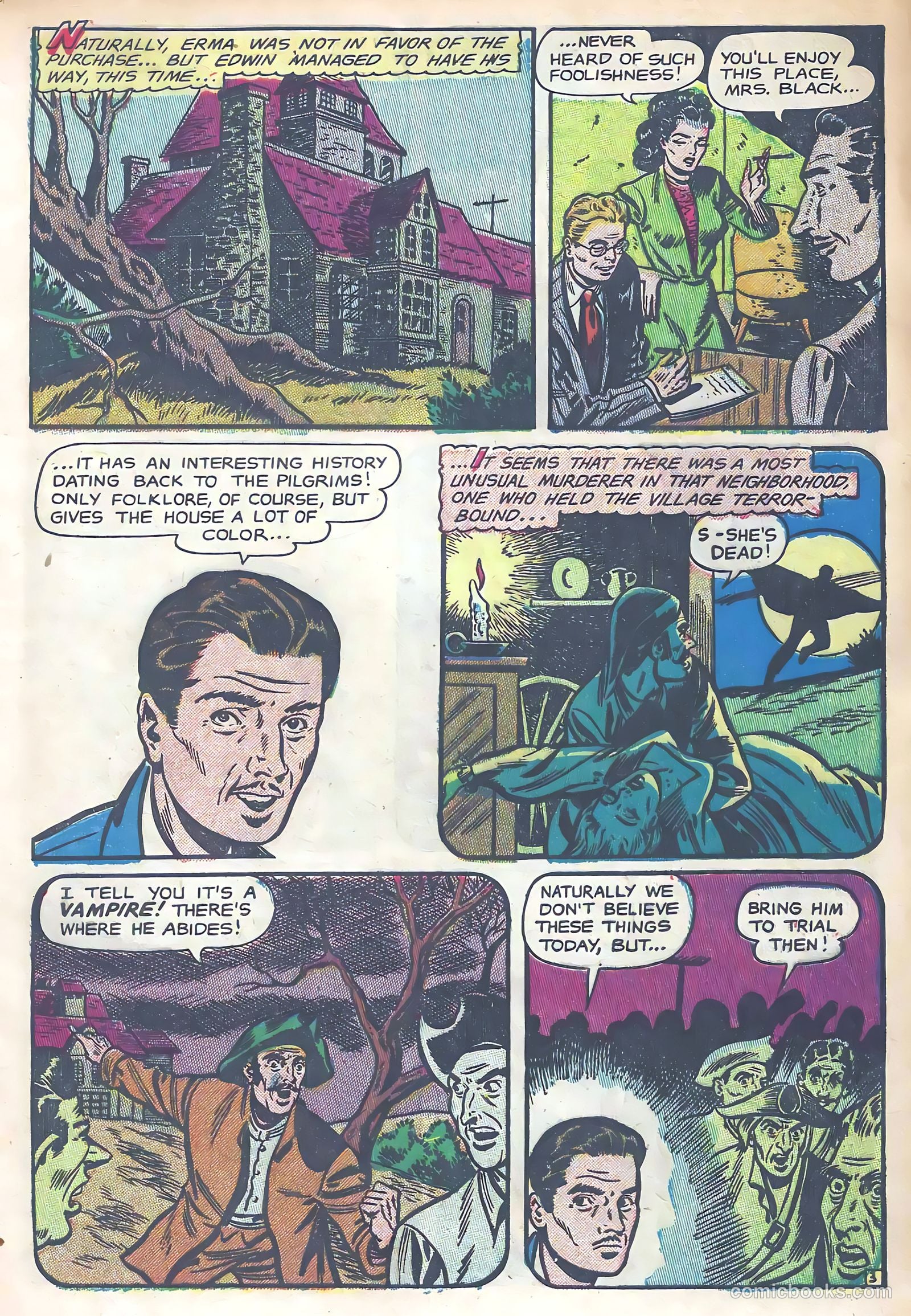 Haunted Thrills #8 — page 5 of 36