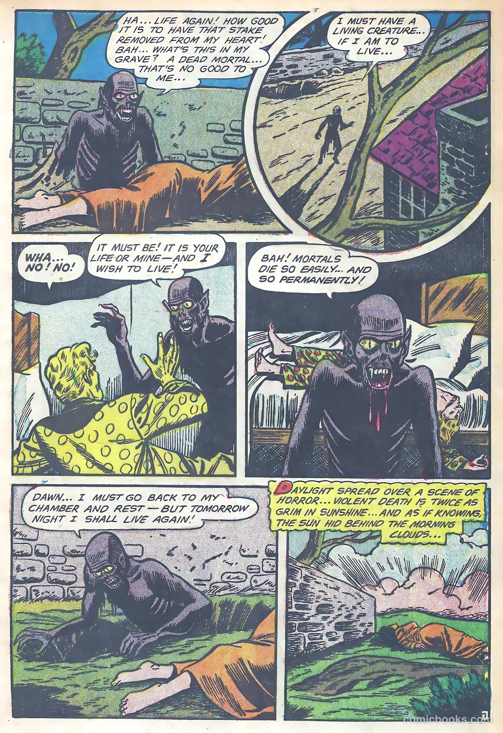 Haunted Thrills #8 — page 9 of 36