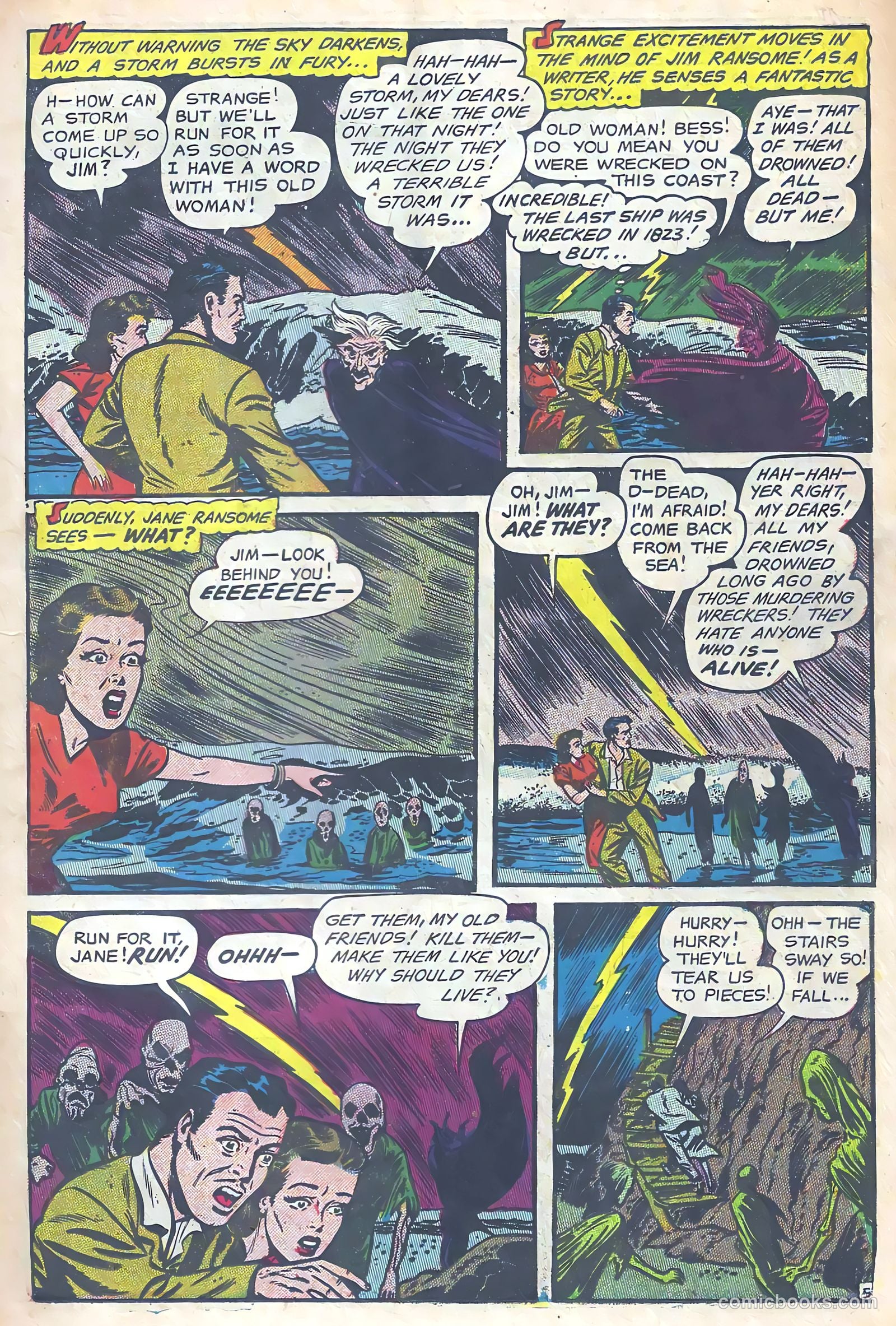 Haunted Thrills #8 — page 23 of 36