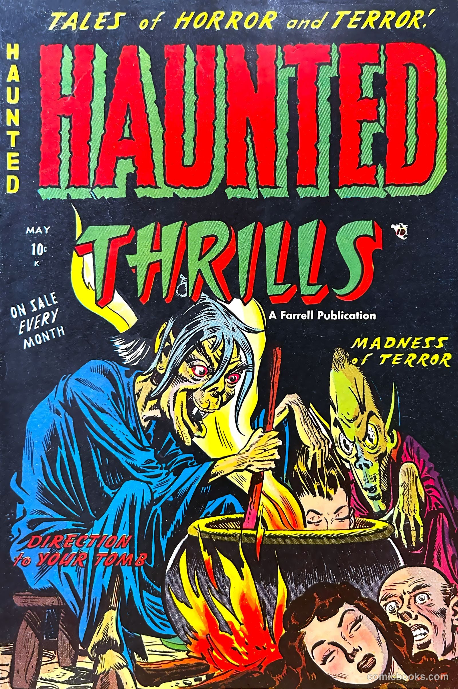 Haunted Thrills #9 — page 1 of 35