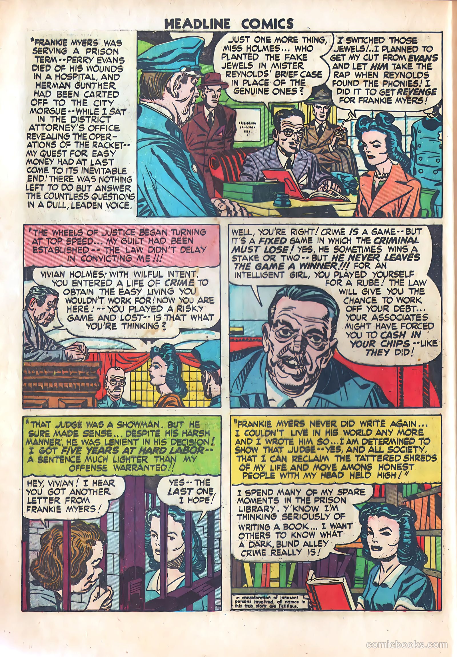Headline Comics #29 — page 16 of 53