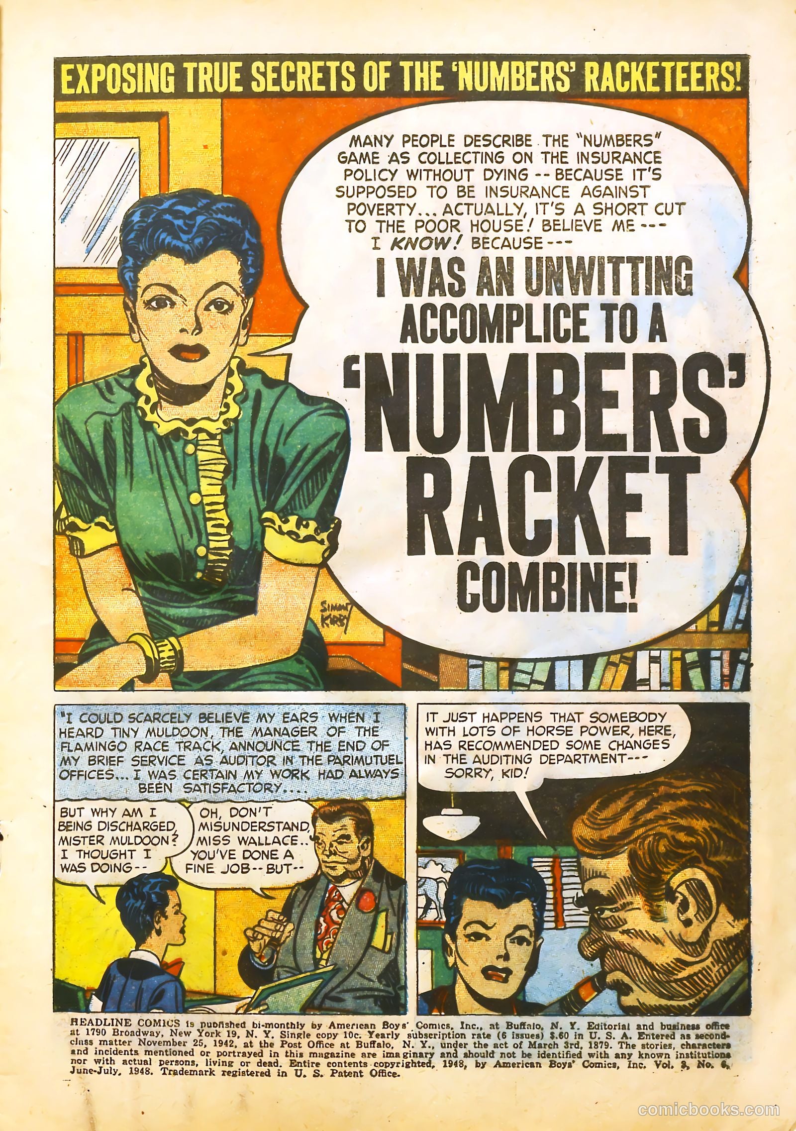 Headline Comics #30 — page 3 of 52