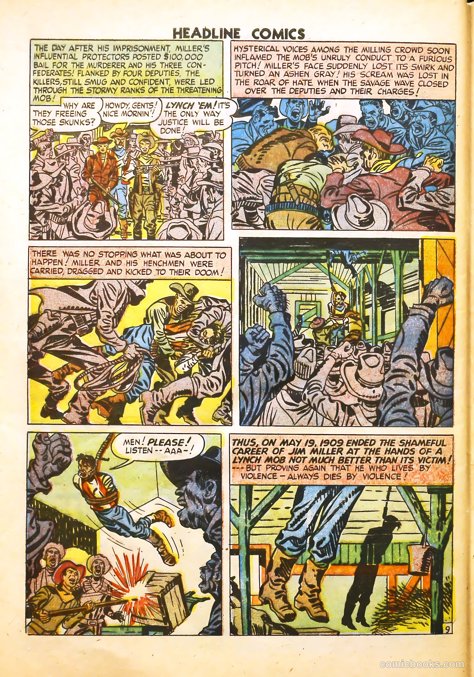Headline Comics #30 — page 48 of 52