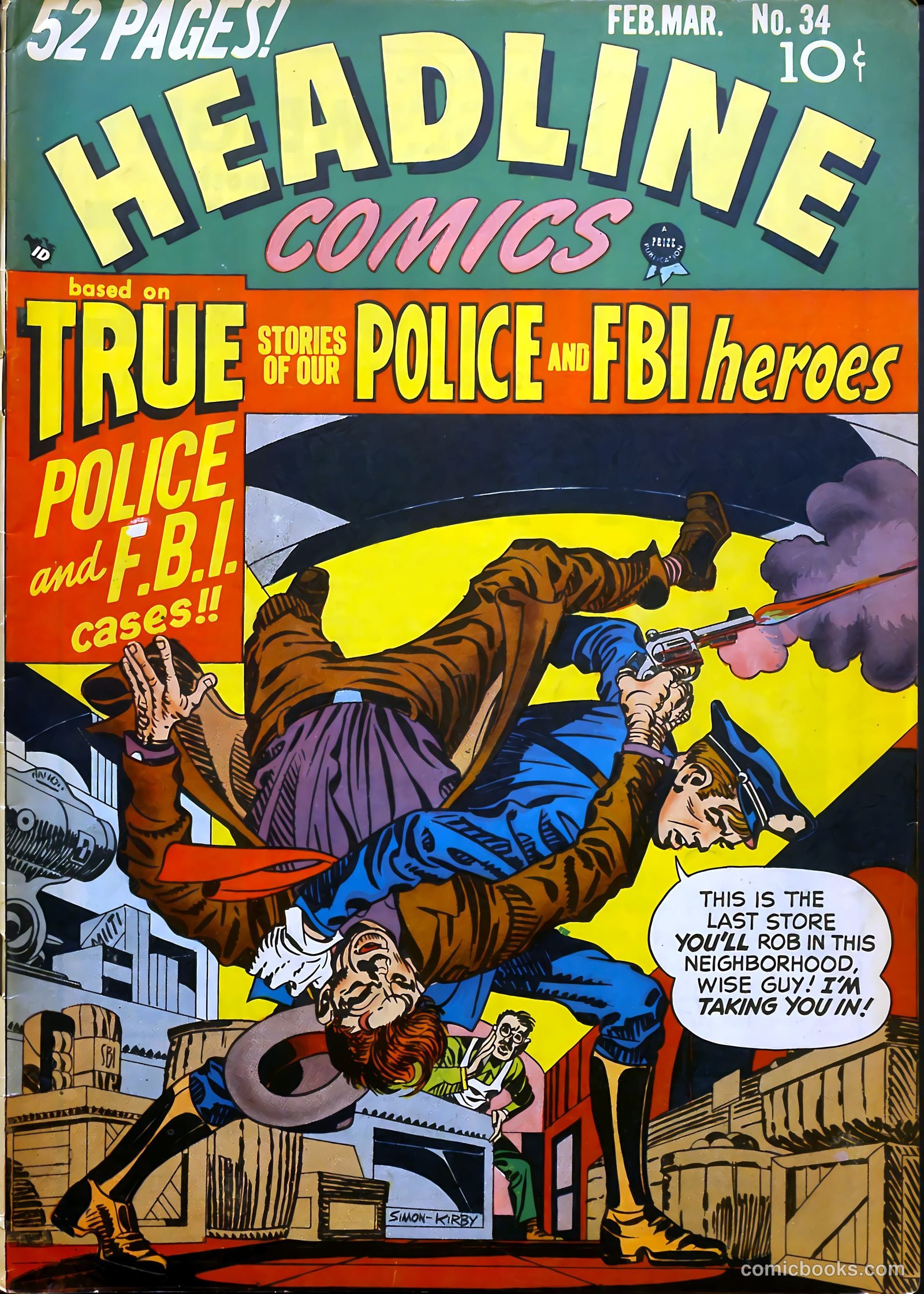 Headline Comics #34 — page 1 of 52