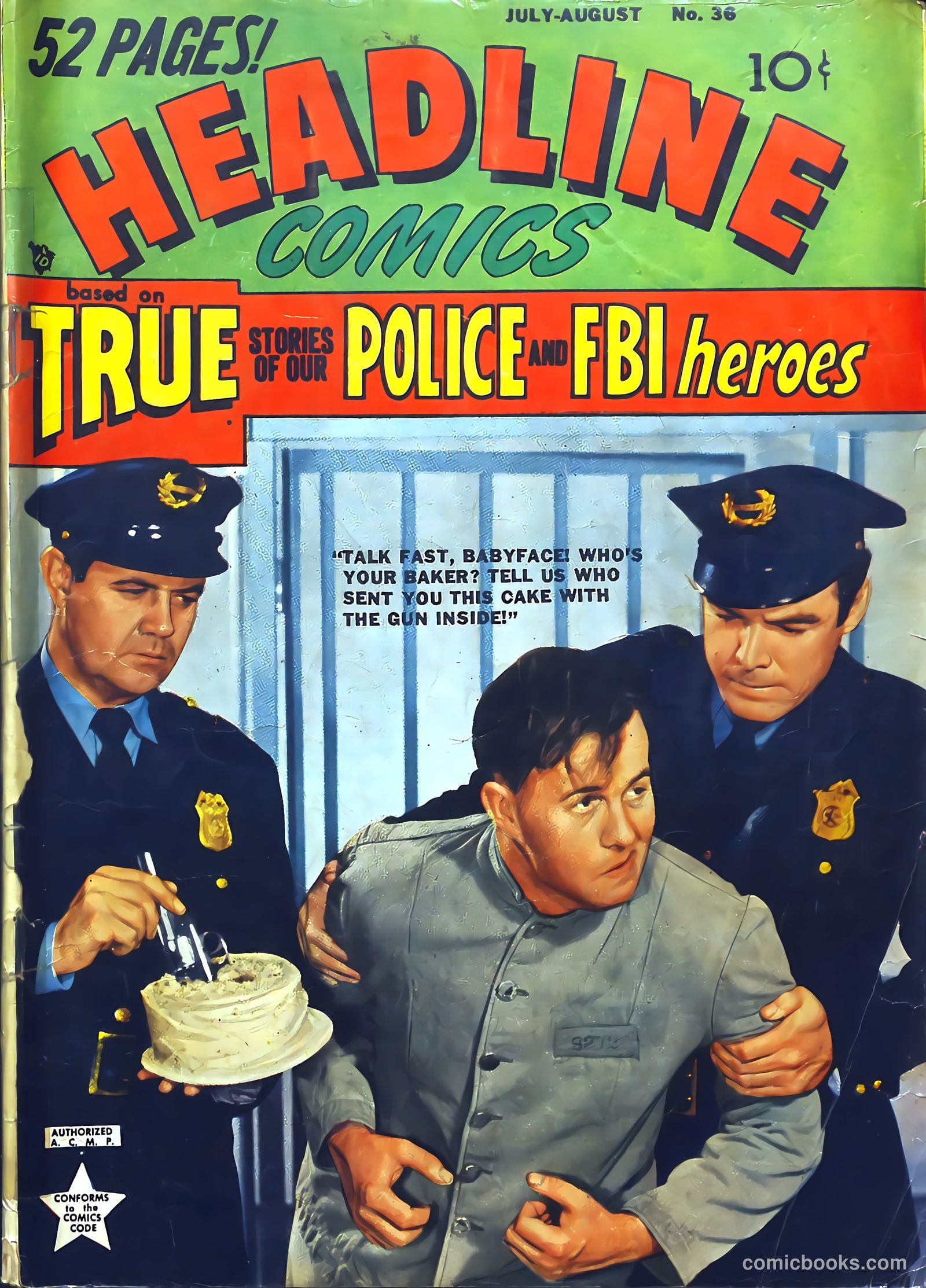 Headline Comics #36 — page 1 of 52