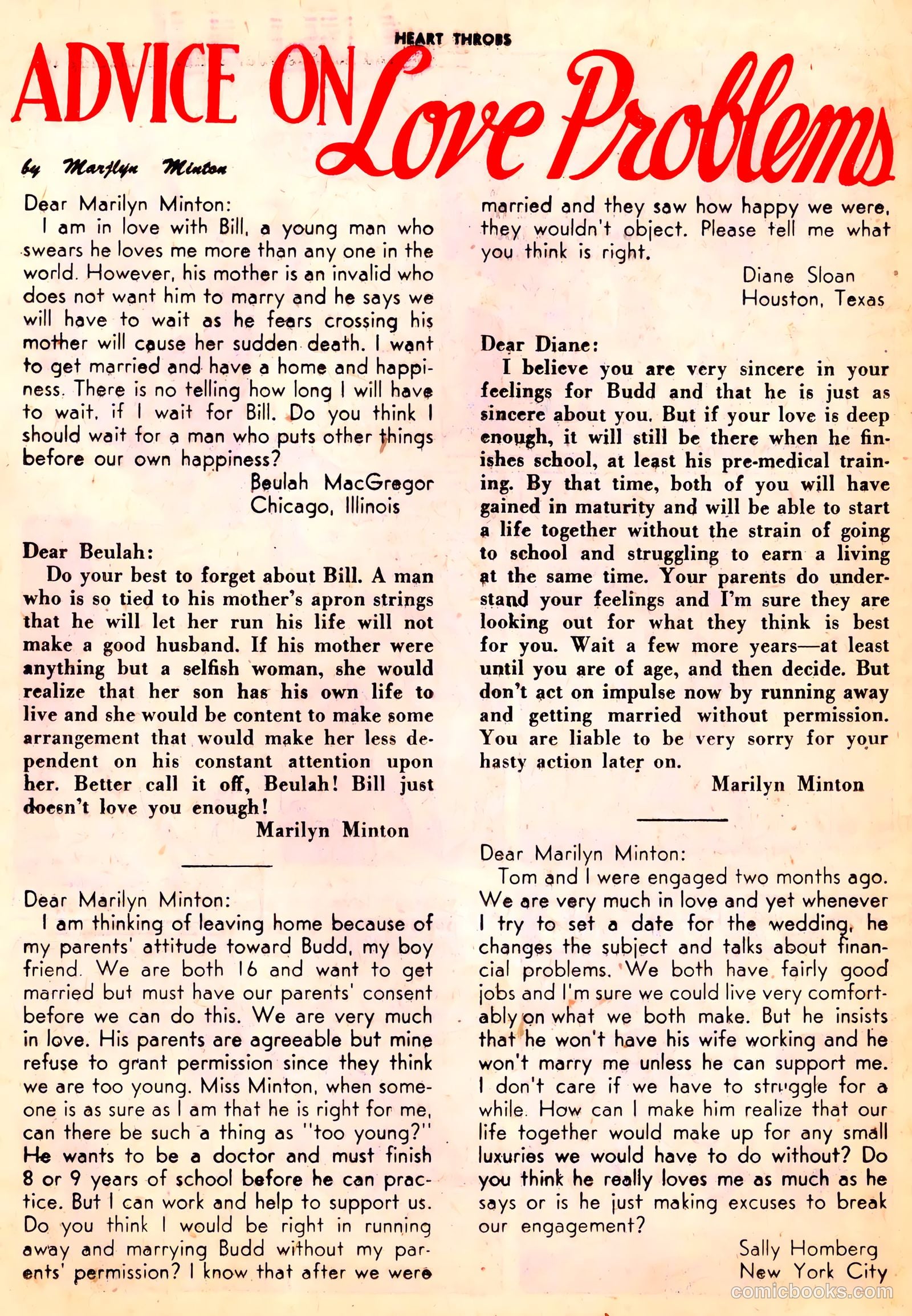 Heart Throbs #1 — page 26 of 36