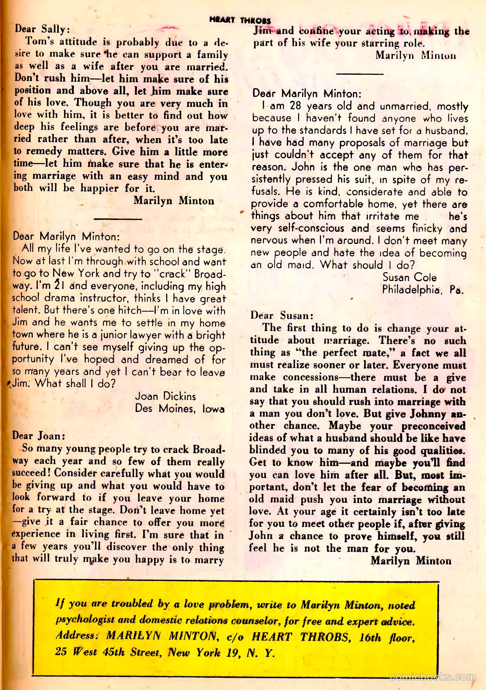 Heart Throbs #1 — page 27 of 36