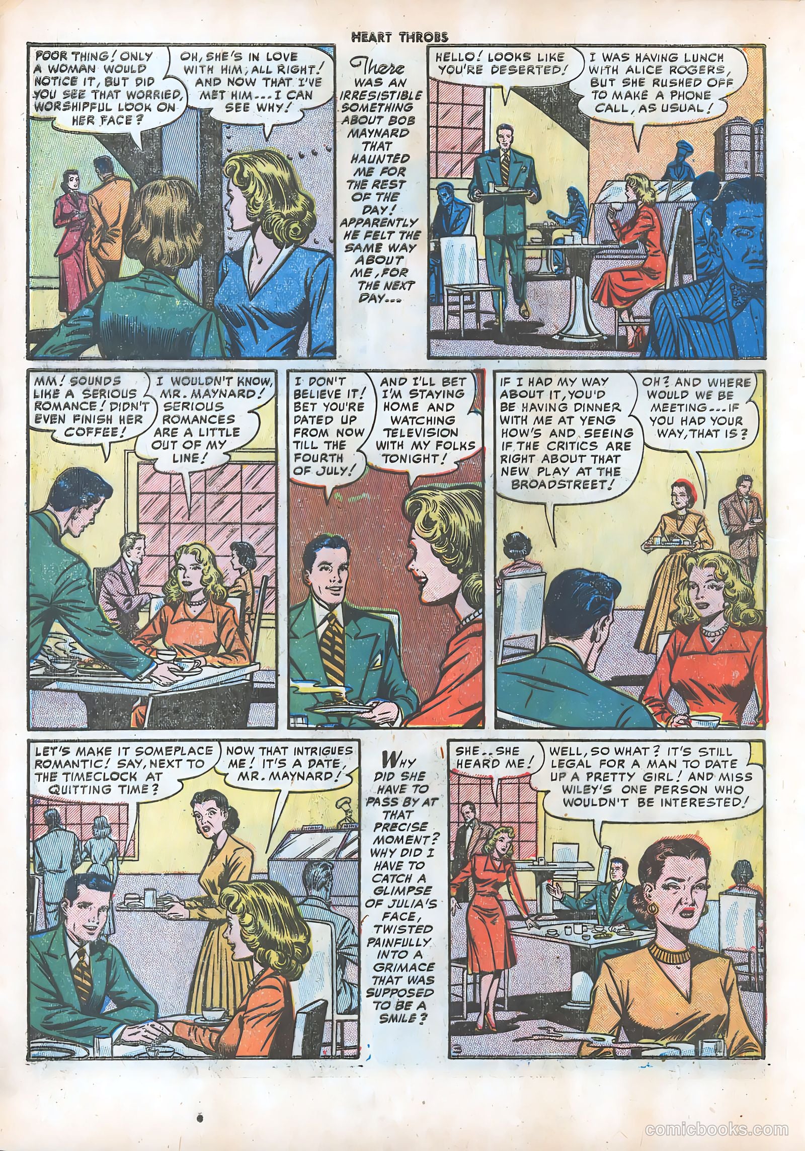 Heart Throbs #12 — page 20 of 36